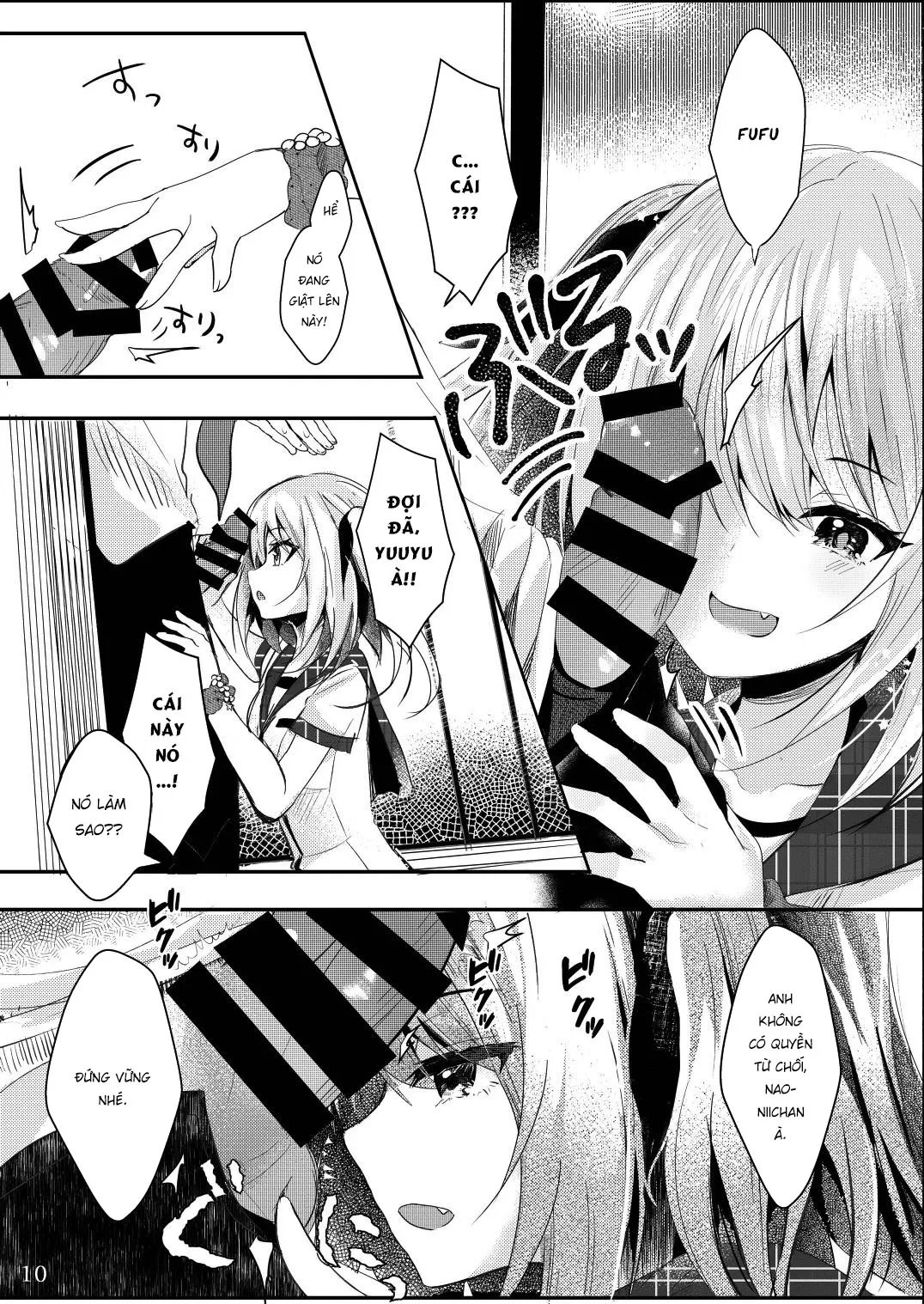 HentaiVN.net - Ảnh 10 - Cô Em Gái Của Vợ Tôi [Sonohi Konyakusha no Imouto to Boku wa, その日婚約者の妹と僕は] - OneShot