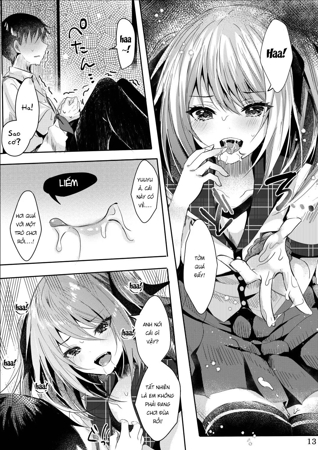 HentaiVN.net - Ảnh 13 - Cô Em Gái Của Vợ Tôi [Sonohi Konyakusha no Imouto to Boku wa, その日婚約者の妹と僕は] - OneShot