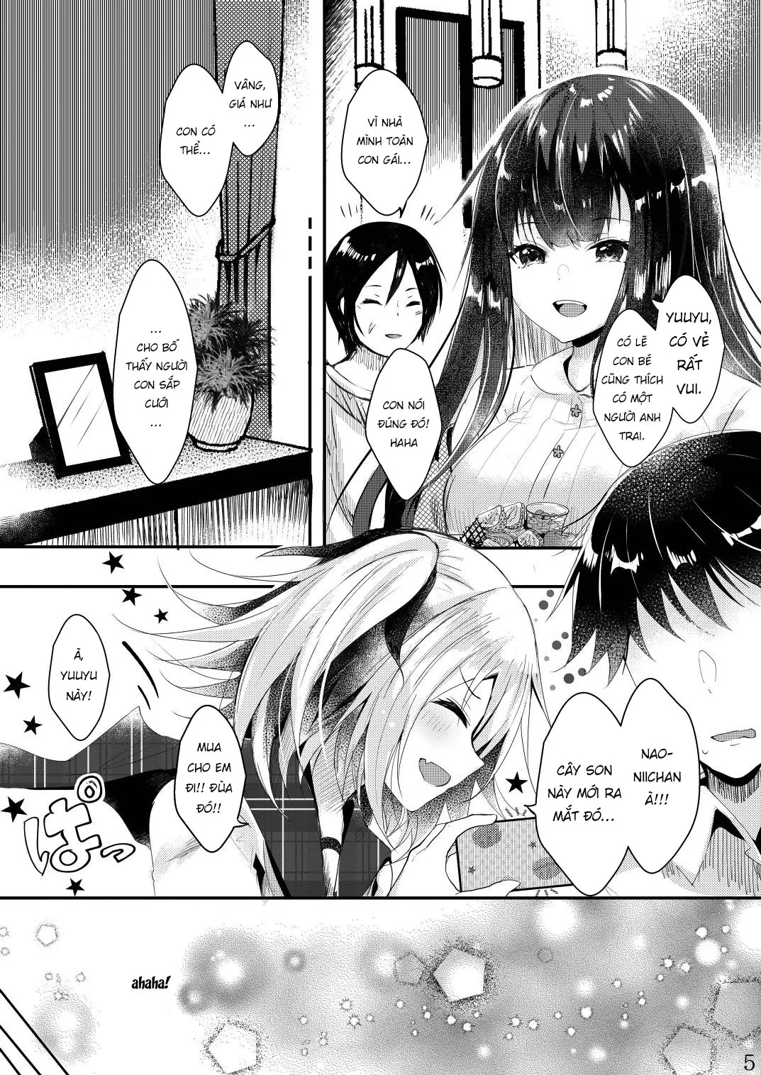 HentaiVN.net - Ảnh 5 - Cô Em Gái Của Vợ Tôi [Sonohi Konyakusha no Imouto to Boku wa, その日婚約者の妹と僕は] - OneShot