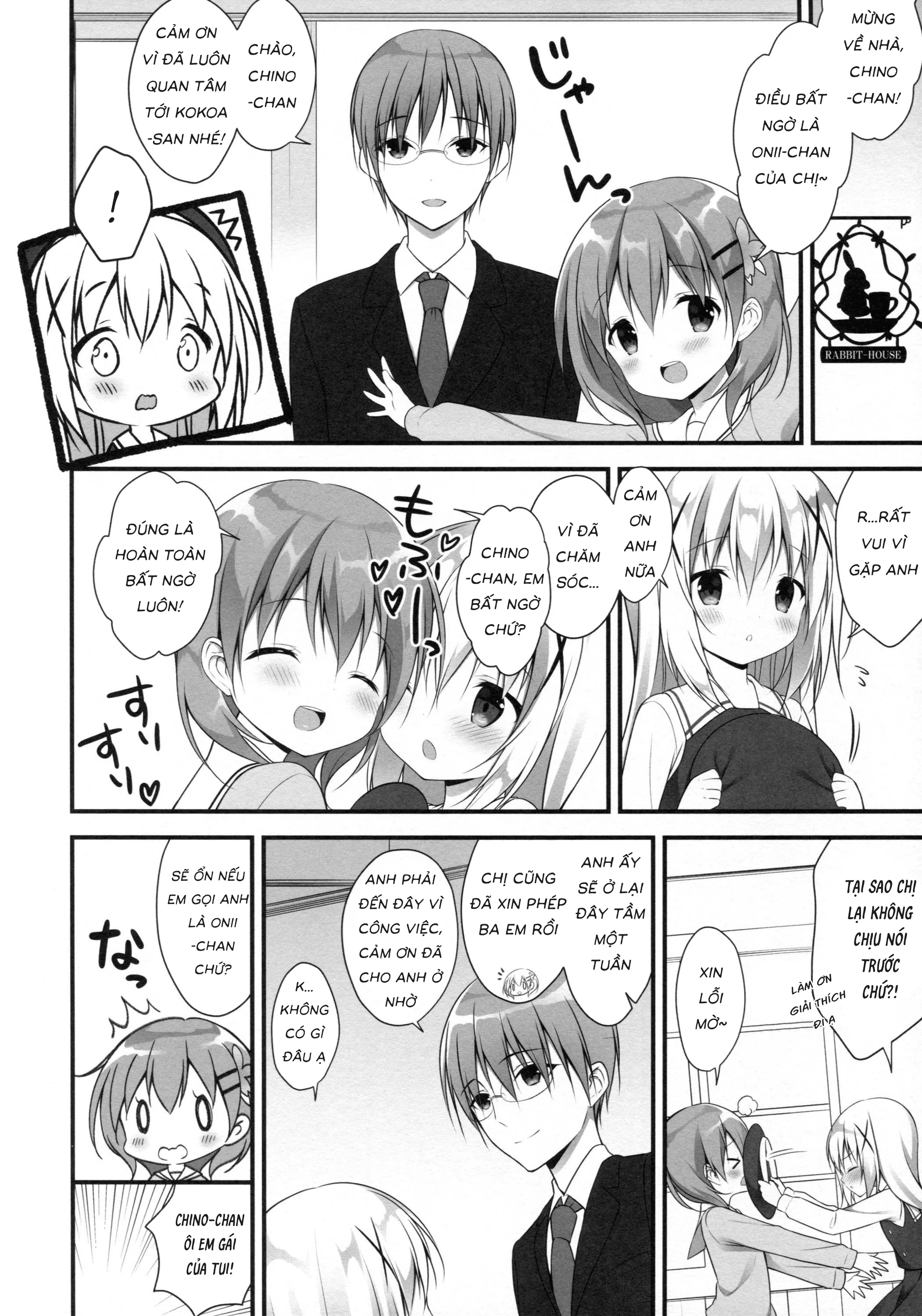 HentaiVN.net - Ảnh 7 - Chino-chan wa Goshuushin - Chap 1