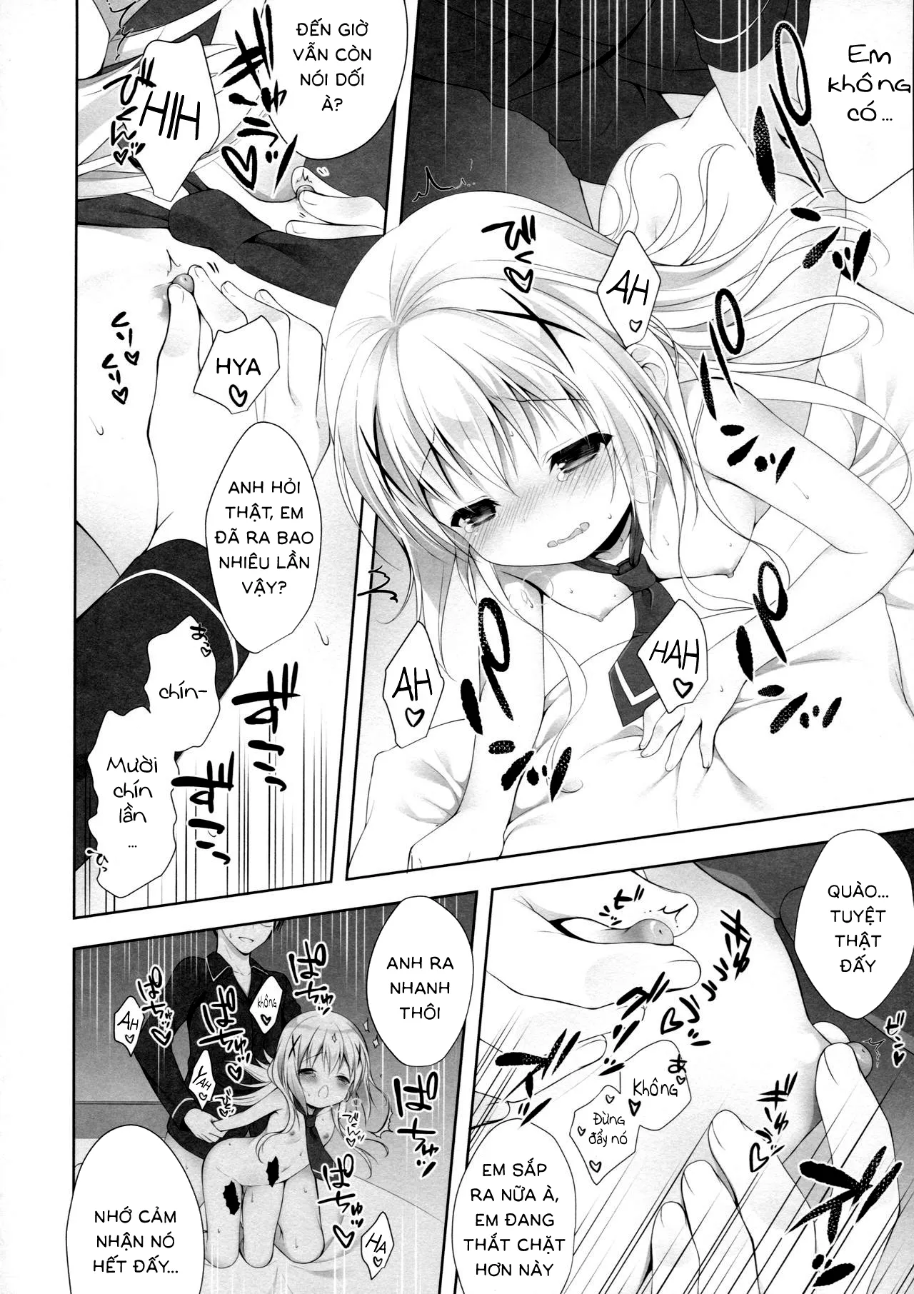 HentaiVN.net - Ảnh 13 - Chino-chan wa Goshuushin - Chap 3