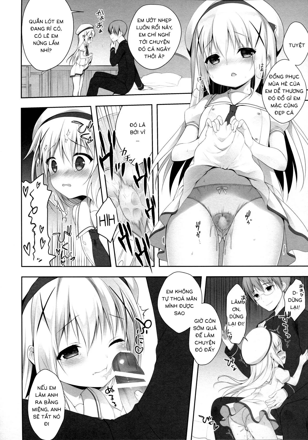 HentaiVN.net - Ảnh 7 - Chino-chan wa Goshuushin - Chap 3
