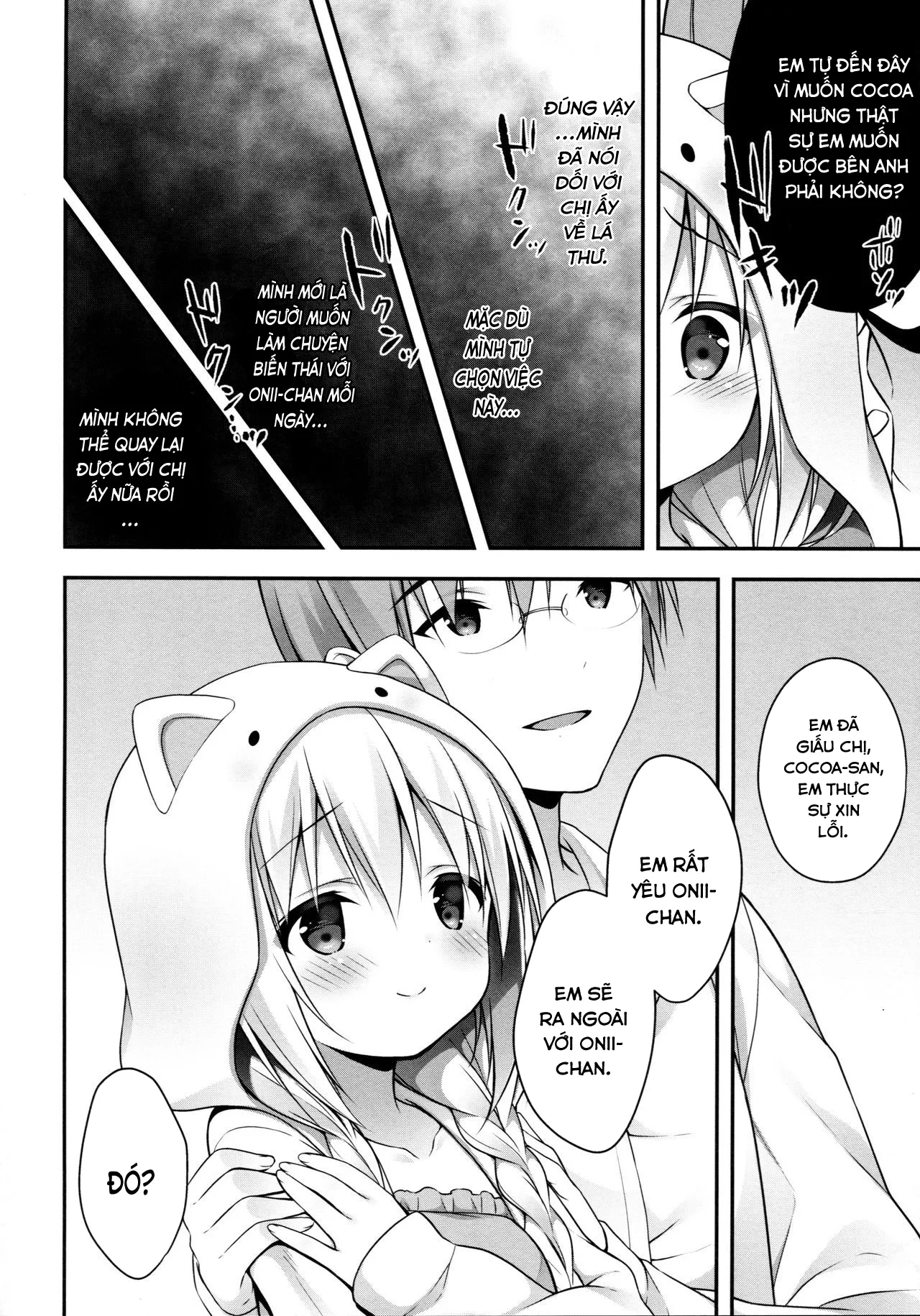 HentaiVN.net - Ảnh 9 - Chino-chan wa Goshuushin - Chap 4 End?