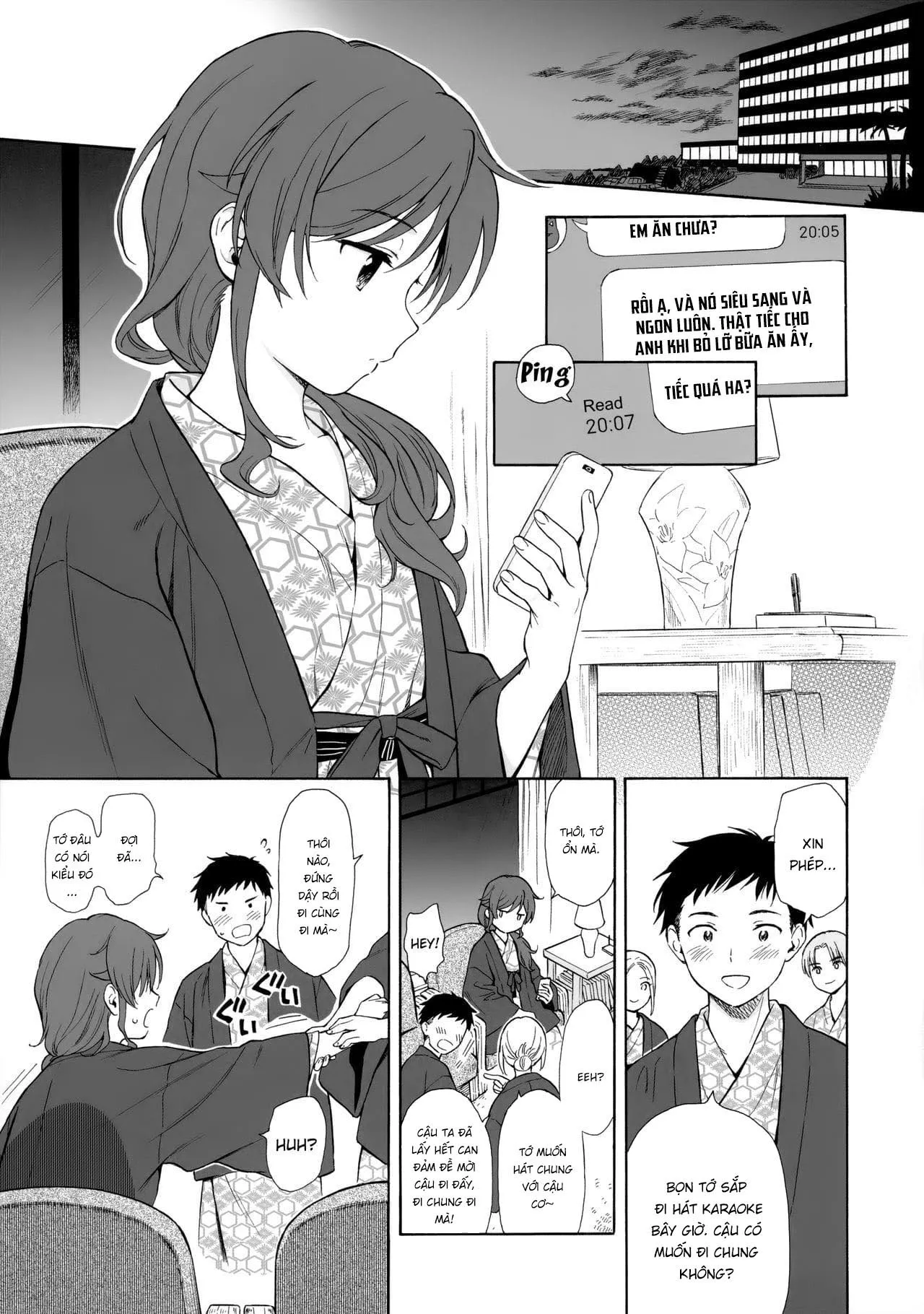 HentaiVN.net - Ảnh 6 - Đêm tâm sự của hai anh em [Yukemuri Ryojou Bousou Hen ; 湯けむり旅情 房総編] - Oneshot