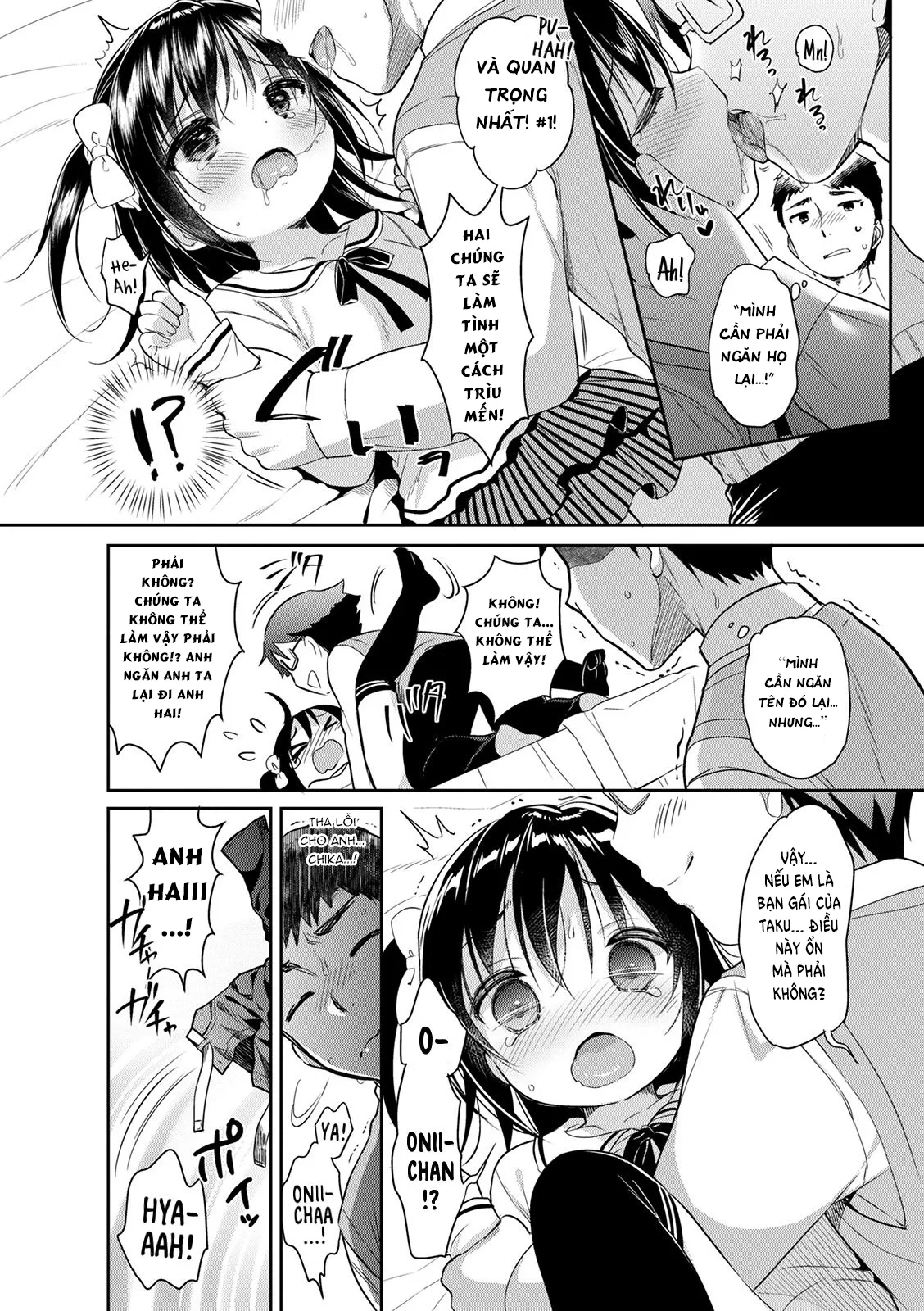 HentaiVN.net - Ảnh 15 - Em Yêu Anh Hai Nhất [Big Brother love, お に ぃ ら ぶ？] - Oneshot