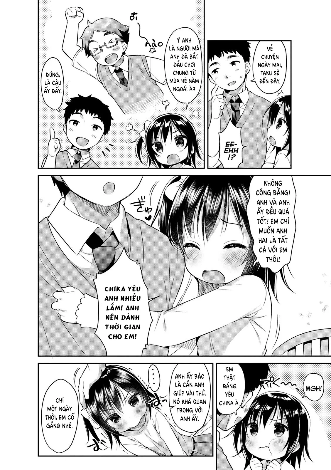 HentaiVN.net - Ảnh 9 - Em Yêu Anh Hai Nhất [Big Brother love, お に ぃ ら ぶ？] - Oneshot
