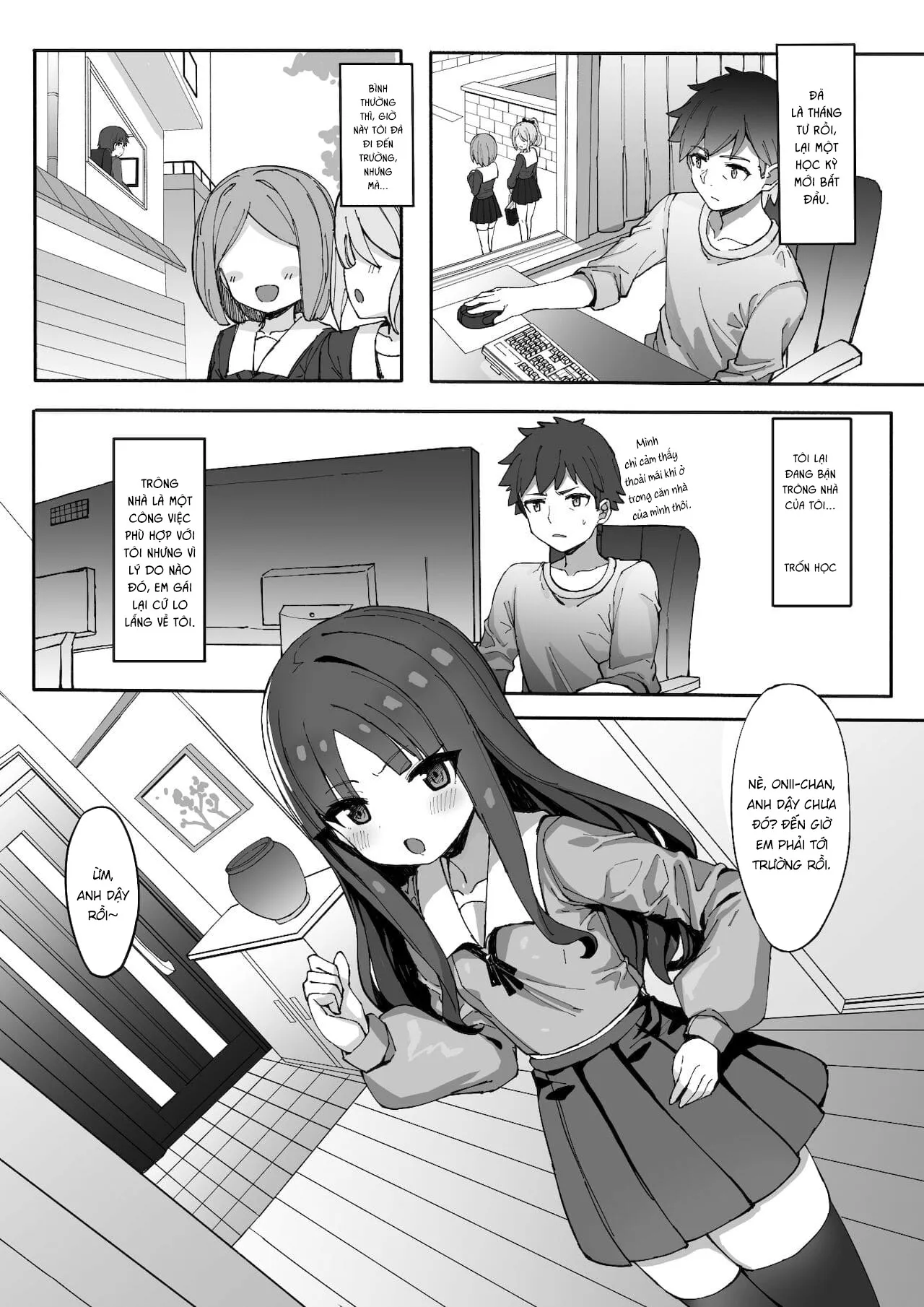 HentaiVN.net - Ảnh 3 - Imouto ni Ashikoki Sareta node, Shikaeshi Oshioki Ecchi [My Little Sister Gave Me A Footjob, So I Got Even By Fucking Her As Punishment] - Oneshot