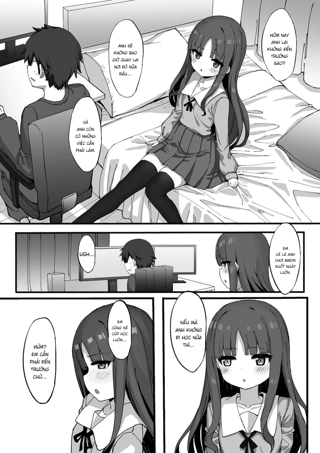 HentaiVN.net - Ảnh 5 - Imouto ni Ashikoki Sareta node, Shikaeshi Oshioki Ecchi [My Little Sister Gave Me A Footjob, So I Got Even By Fucking Her As Punishment] - Oneshot