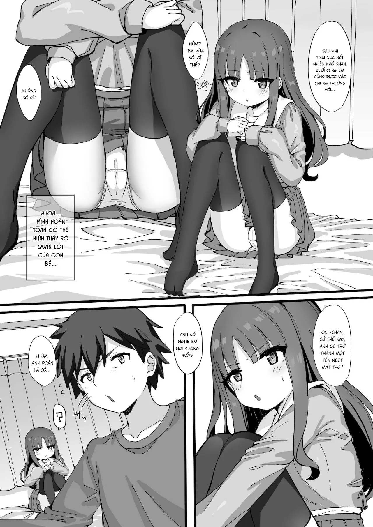 HentaiVN.net - Ảnh 6 - Imouto ni Ashikoki Sareta node, Shikaeshi Oshioki Ecchi [My Little Sister Gave Me A Footjob, So I Got Even By Fucking Her As Punishment] - Oneshot