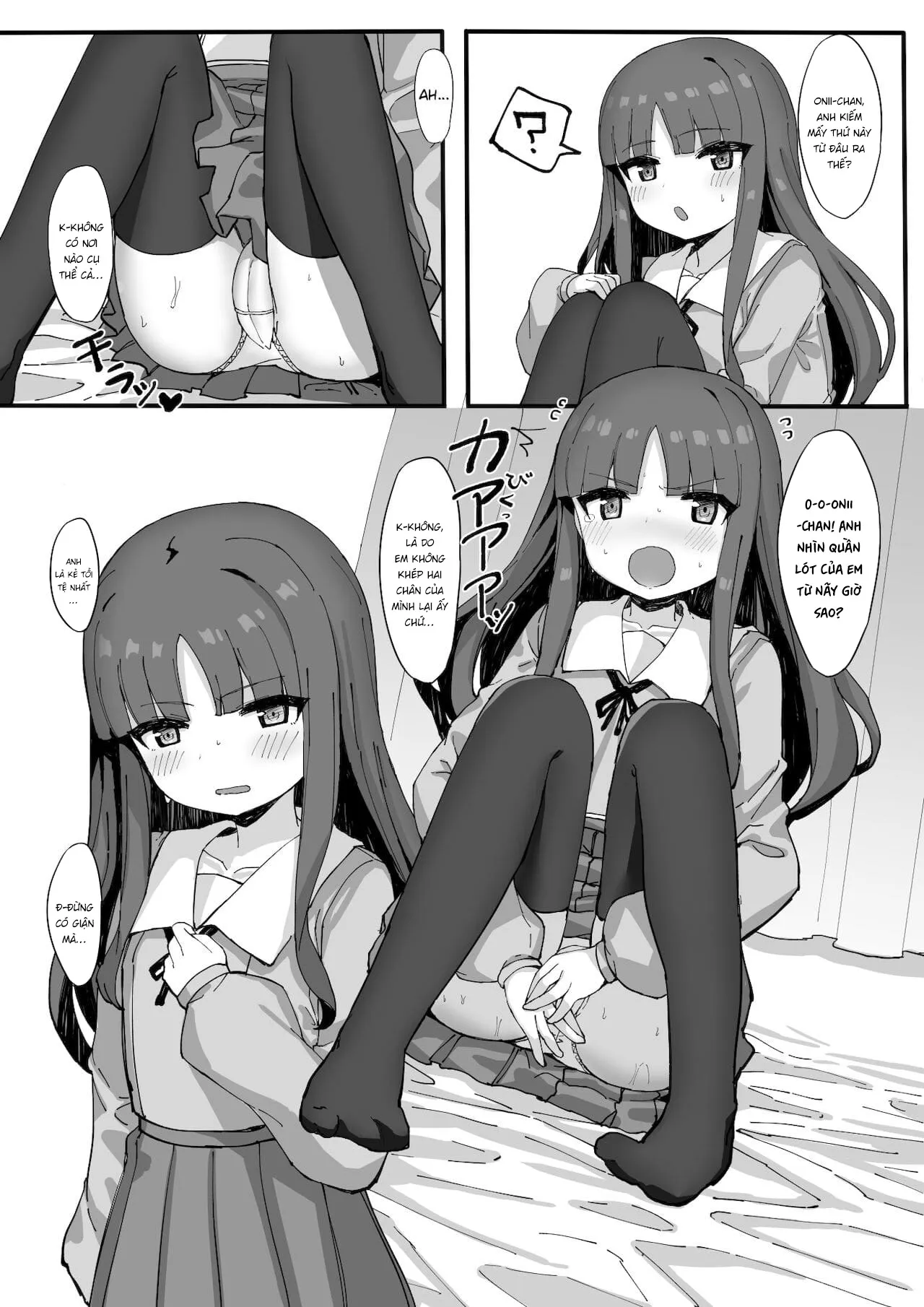 HentaiVN.net - Ảnh 7 - Imouto ni Ashikoki Sareta node, Shikaeshi Oshioki Ecchi [My Little Sister Gave Me A Footjob, So I Got Even By Fucking Her As Punishment] - Oneshot