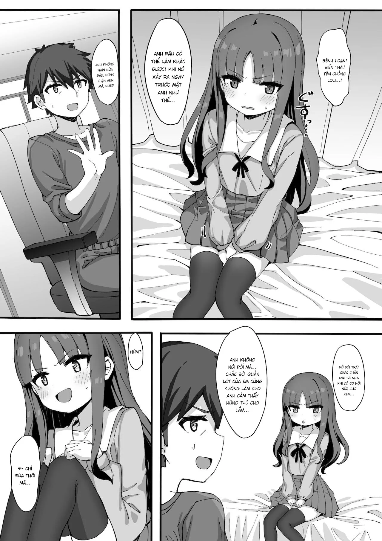 HentaiVN.net - Ảnh 8 - Imouto ni Ashikoki Sareta node, Shikaeshi Oshioki Ecchi [My Little Sister Gave Me A Footjob, So I Got Even By Fucking Her As Punishment] - Oneshot