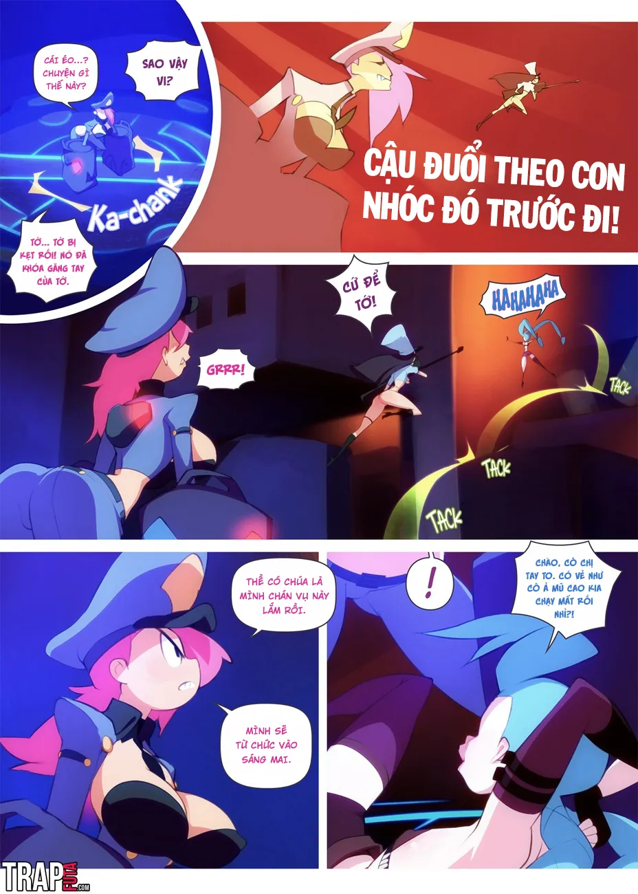 HentaiVN.net - Ảnh 5 - Chơi khăm kiểu Hextech [Hextech Hijinks] - Oneshot
