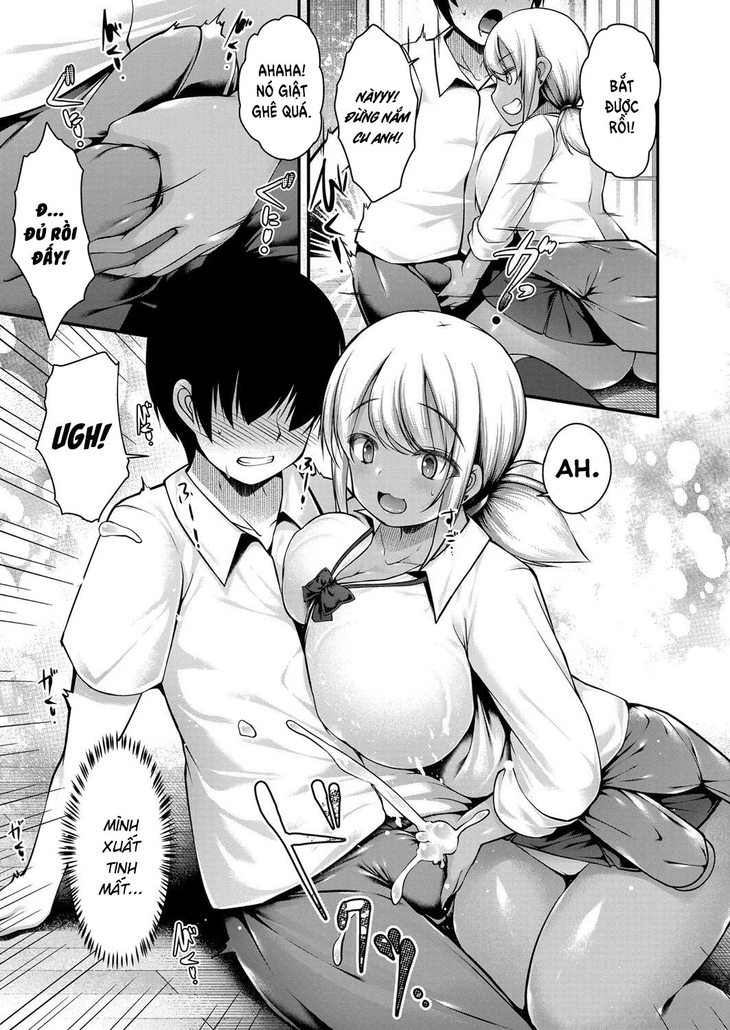HentaiVN.net - Ảnh 11 - Tôi trả tiền cho em gái để được chịch [Inaka ni Kisei Shita Boku ga Kuro Gal JK na Imouto to Papakatsu Shite Shimatta Hanashi ; 田舎に帰省した僕が黒ギャルJKな妹とパパ活してしまった話] - Oneshot