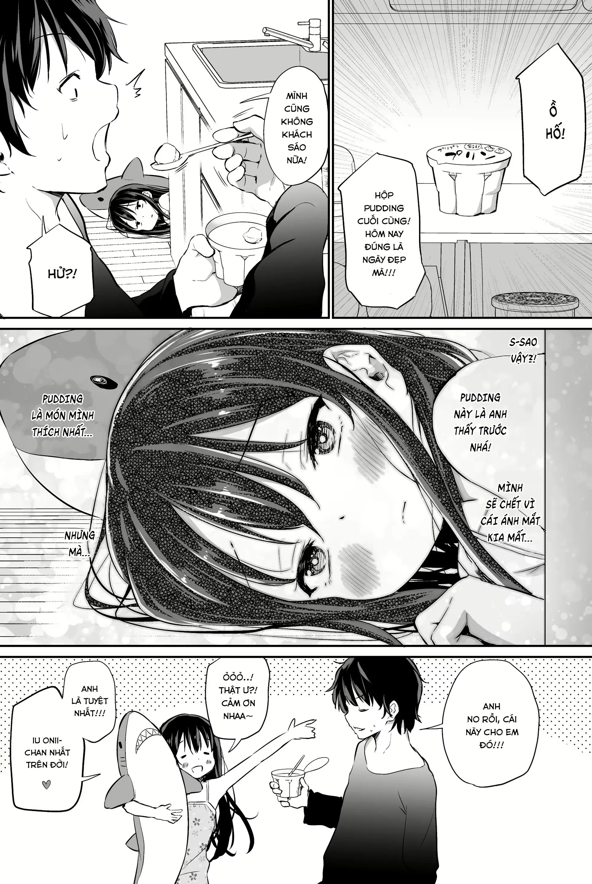 HentaiVN.net - Ảnh 12 - Cuộc sống thường ngày với cô em gái Tsundere [Tsundere Imouto To No Nichijou] - Chap 4: Ít cơm tró hơn để dành chap 5