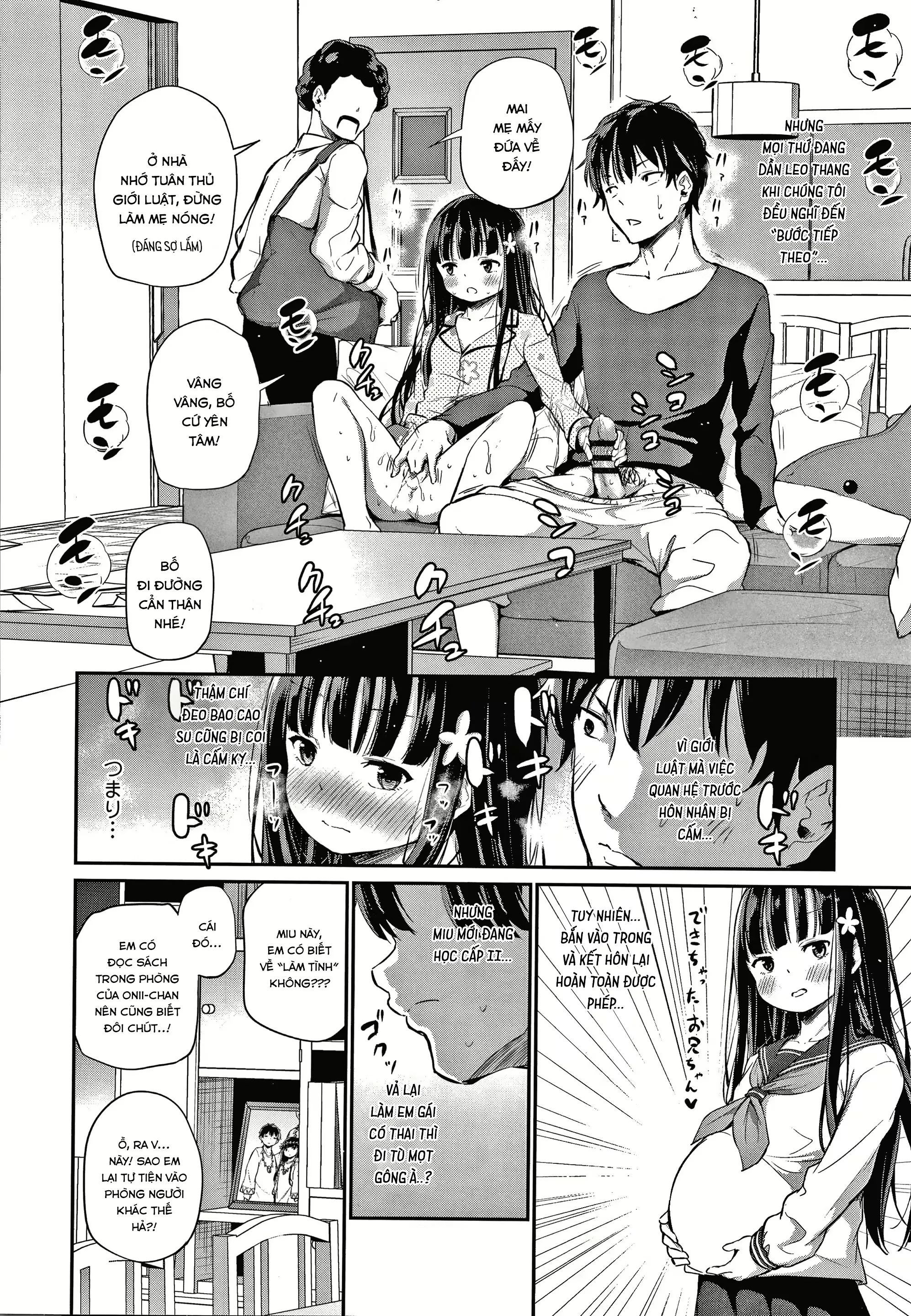 HentaiVN.net - Ảnh 17 - Cuộc sống thường ngày với cô em gái Tsundere [Tsundere Imouto To No Nichijou] - Chap 5: Khởi nguồn của cơm tró
