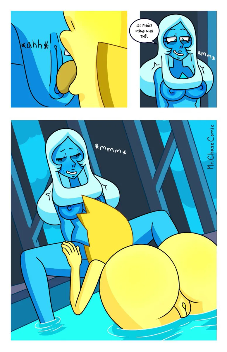 HentaiVN.net - Ảnh 21 - Trở thành kim cương của em [Be My Diamond (Steven Universe)] - Oneshot
