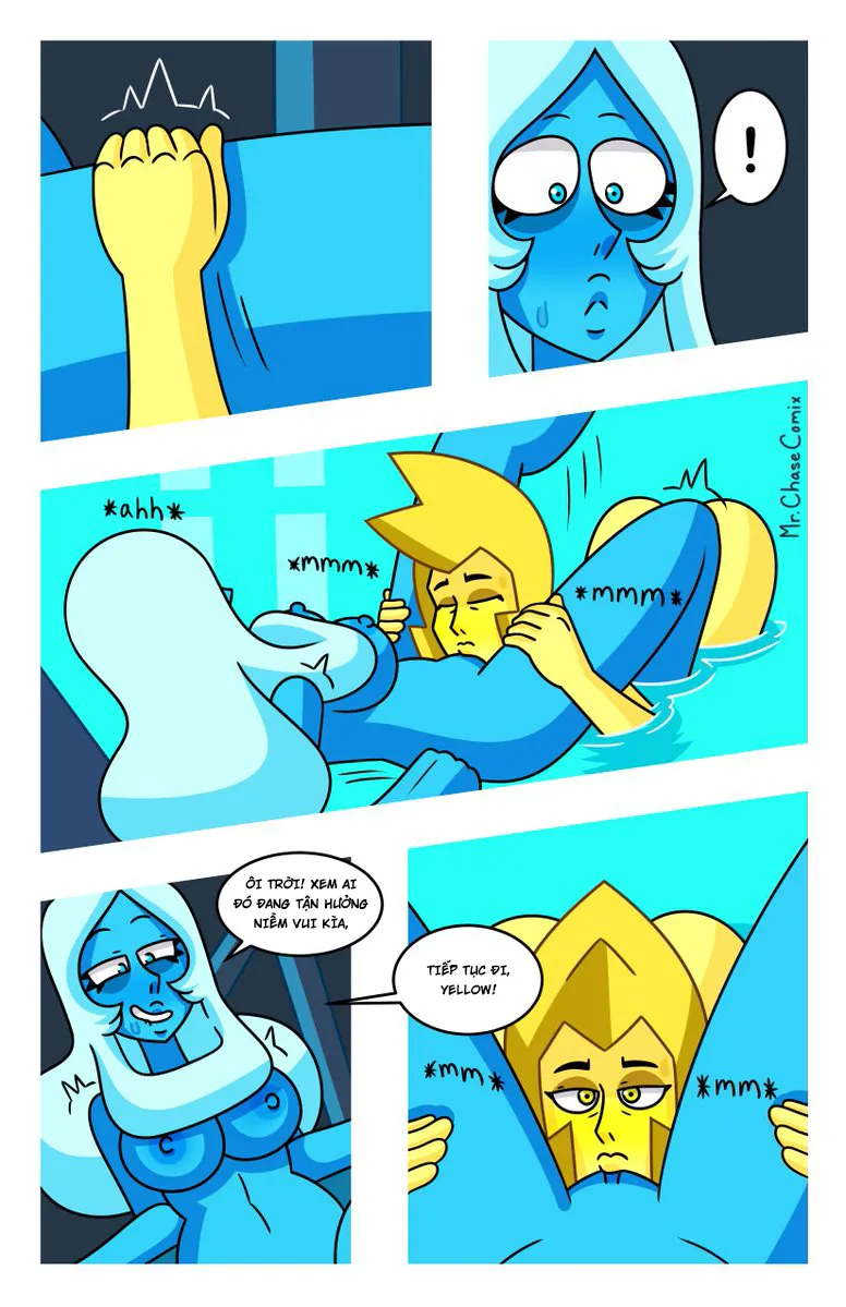 HentaiVN.net - Ảnh 22 - Trở thành kim cương của em [Be My Diamond (Steven Universe)] - Oneshot