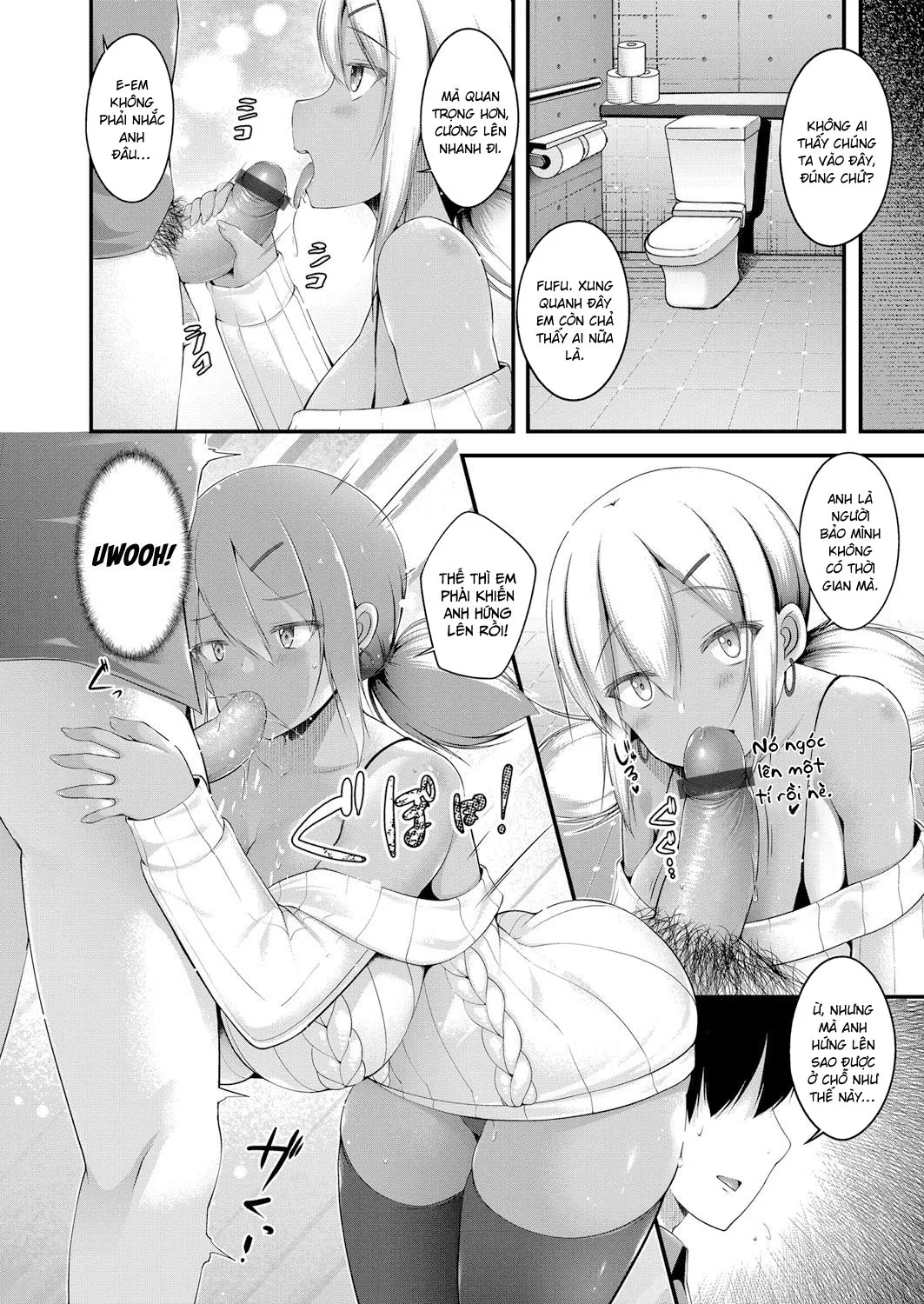HentaiVN.net - Ảnh 8 - Kuro Gyaru JK na Imouto to Tamokuteki Toile de Papakatsu shite shimatta Hanashi [Kuro Gyaru JK na Imouto to Tamokuteki Toile de Papakatsu shite shimatta Hanashi ; Kuro Gyaru JK na Imouto to Tamokuteki Toile de Papakatsu shite shimatta Hanashi] - Oneshot