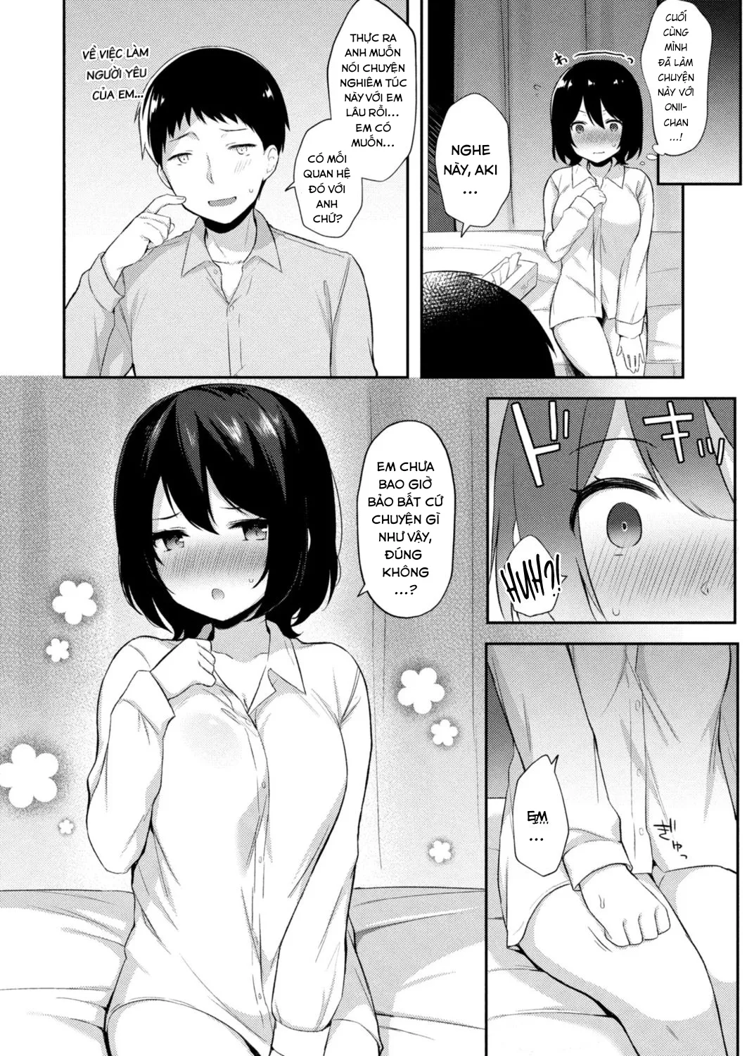 HentaiVN.net - Ảnh 21 - Sự cám dỗ của em gái #6: Tôi không thể nói không vì ảnh là anh hai! [Yuuwaku Imouto #6 Onii-chan Dakara Kotowarenai!; Little Sister Temptation #6 I Can't Say No to Him Because He's My Brother!] - Oneshot