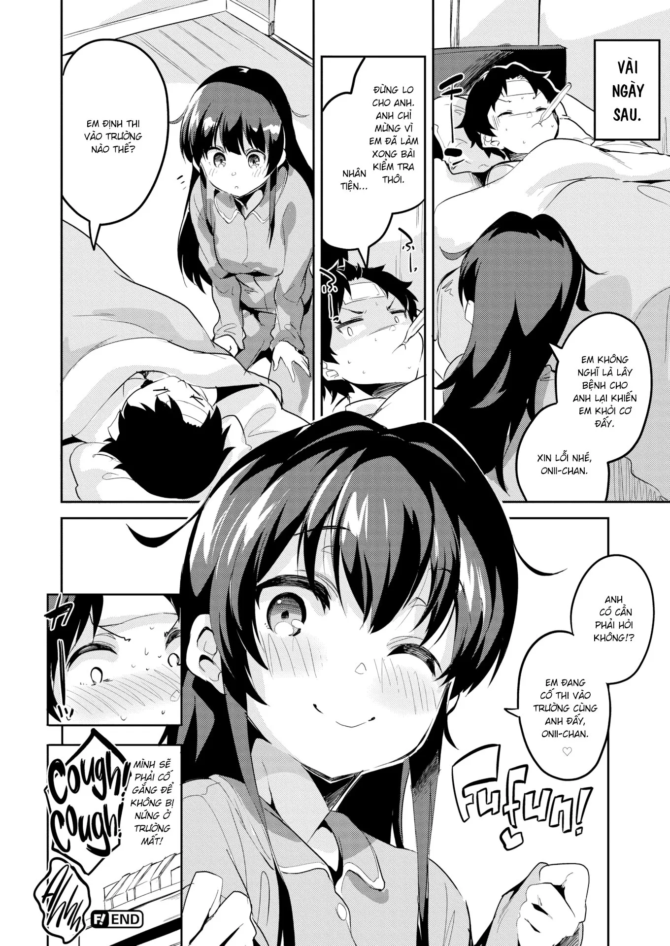 HentaiVN.net - Ảnh 16 - Dù bị ốm, nhưng con em tôi vẫn nghiền hôn - Oneshot