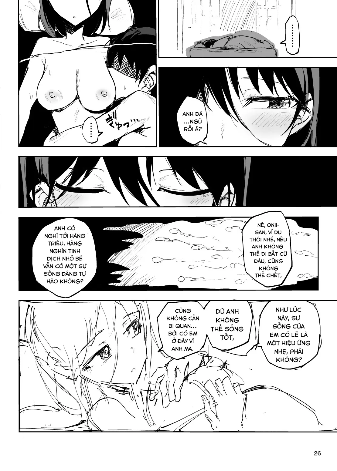 HentaiVN.net - Ảnh 26 - Sự sống trong tử cung. [Life in Uterus] - Oneshot