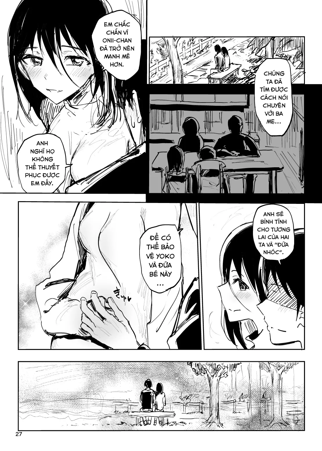 HentaiVN.net - Ảnh 27 - Sự sống trong tử cung. [Life in Uterus] - Oneshot