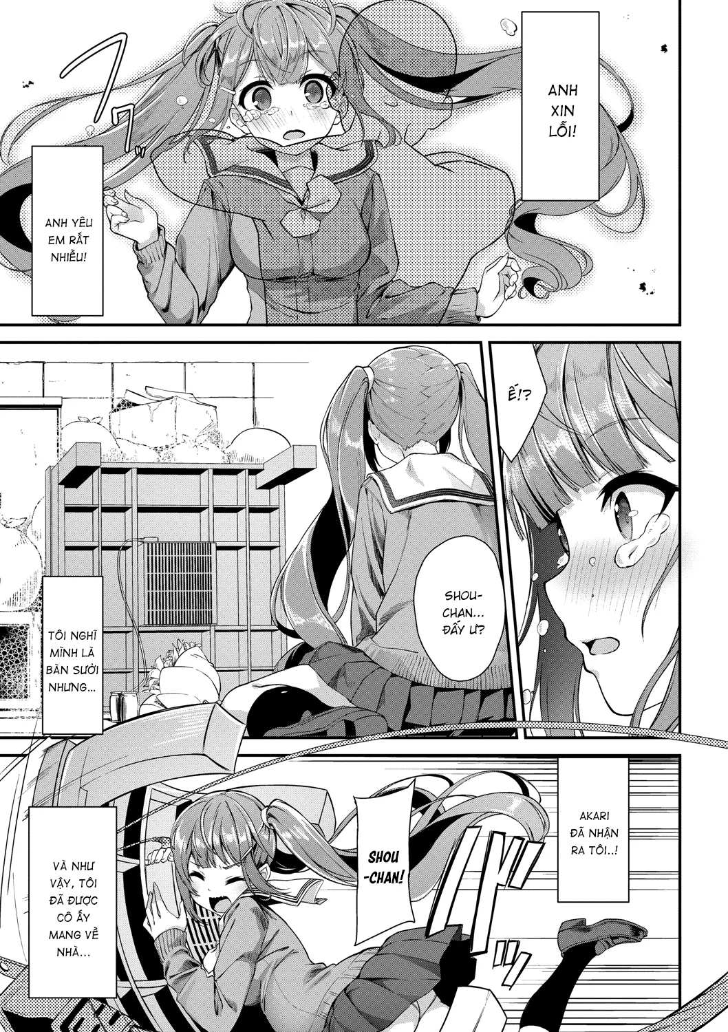 HentaiVN.net - Ảnh 4 - Câu chuyện bàn sưởi thời Heisei [Heisei Kotatsu Monogatari; 平成炬燵物語] - Oneshot