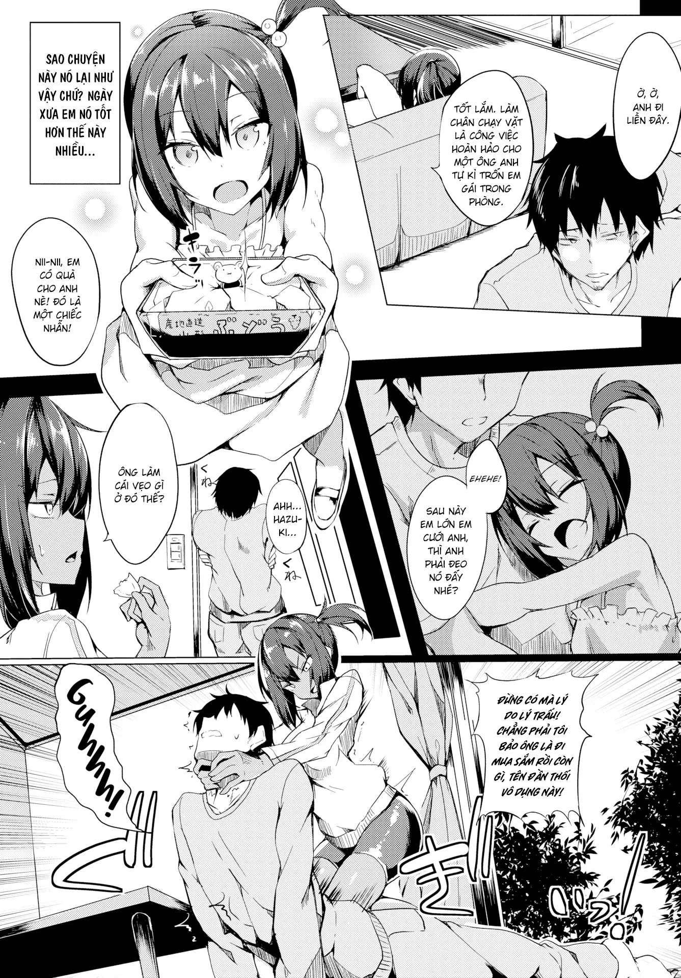 HentaiVN.net - Ảnh 4 - Cách để phạt con em gái bất trị - Oneshot