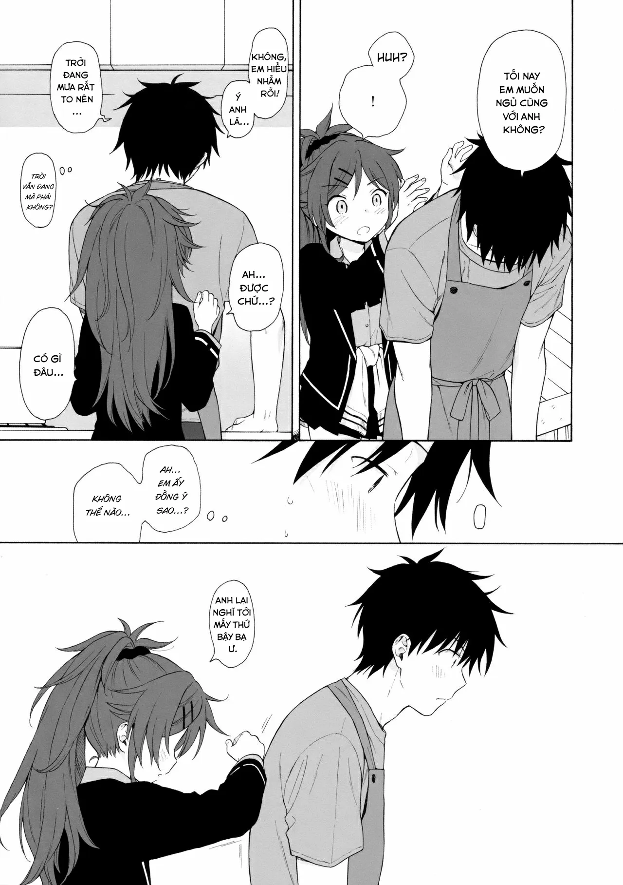 HentaiVN.net - Ảnh 14 - Ame no Ondo [雨の温度] - Oneshot