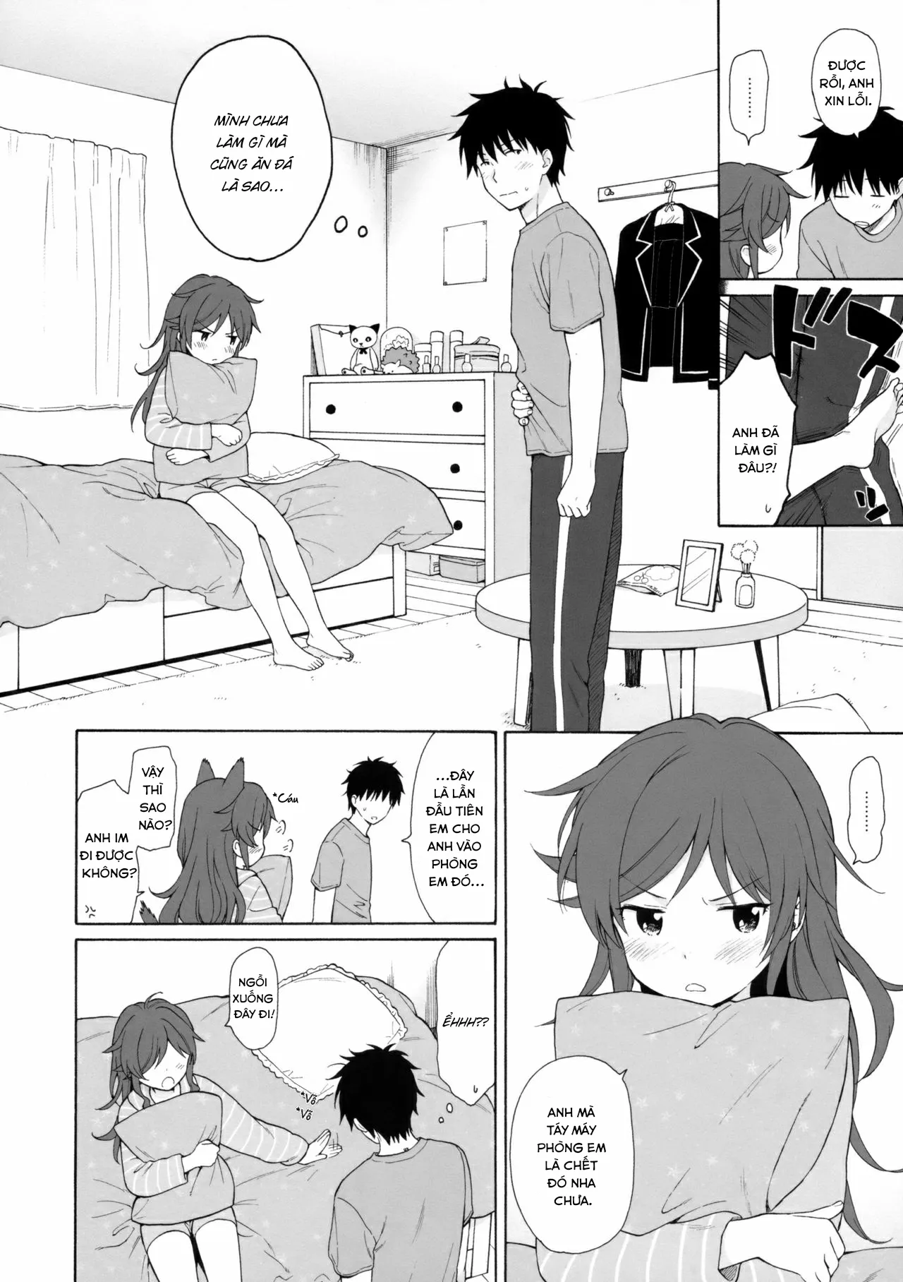 HentaiVN.net - Ảnh 19 - Ame no Ondo [雨の温度] - Oneshot