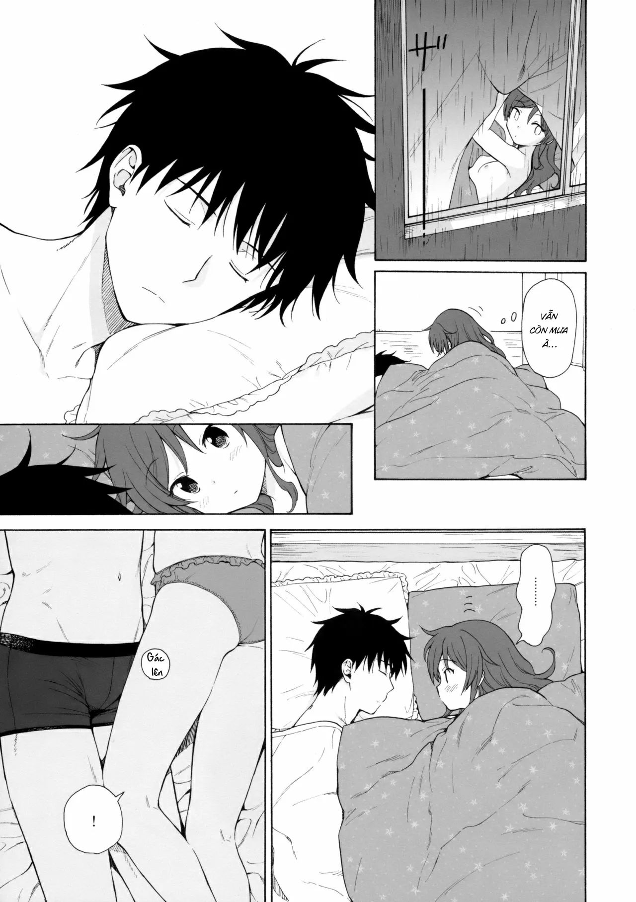 HentaiVN.net - Ảnh 56 - Ame no Ondo [雨の温度] - Oneshot