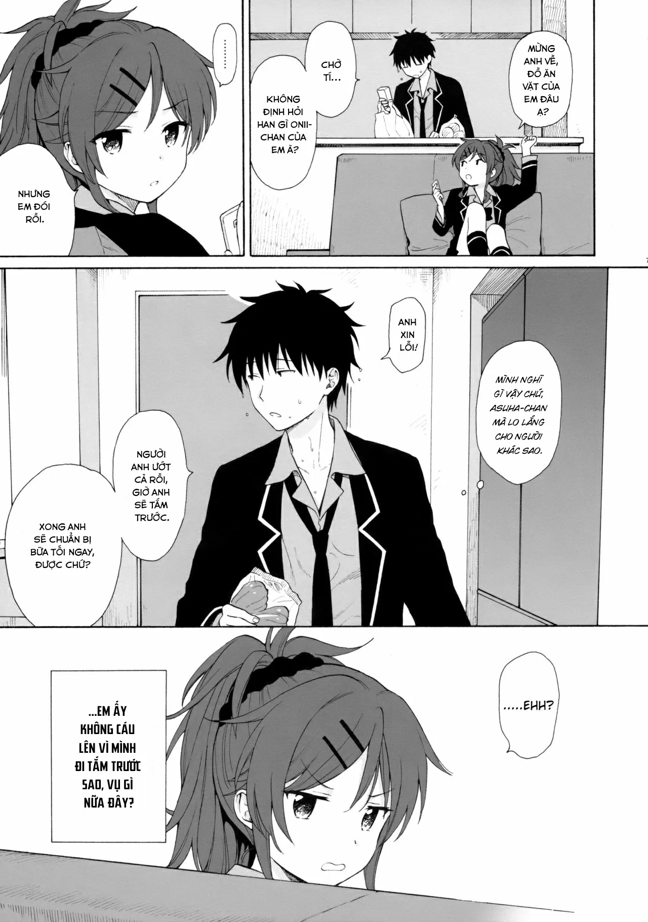 HentaiVN.net - Ảnh 8 - Ame no Ondo [雨の温度] - Oneshot