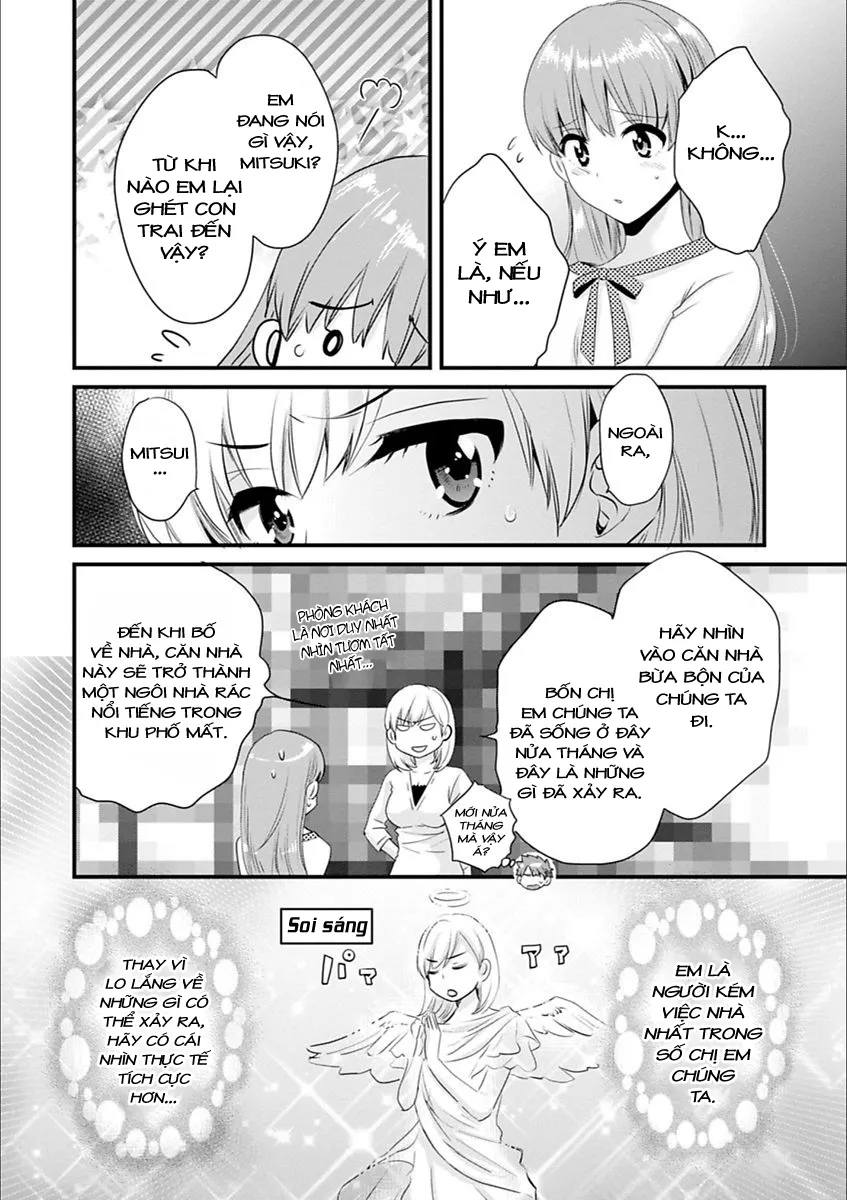 HentaiVN.net - Ảnh 12 - Ayatsure! Sisters - Chap 1