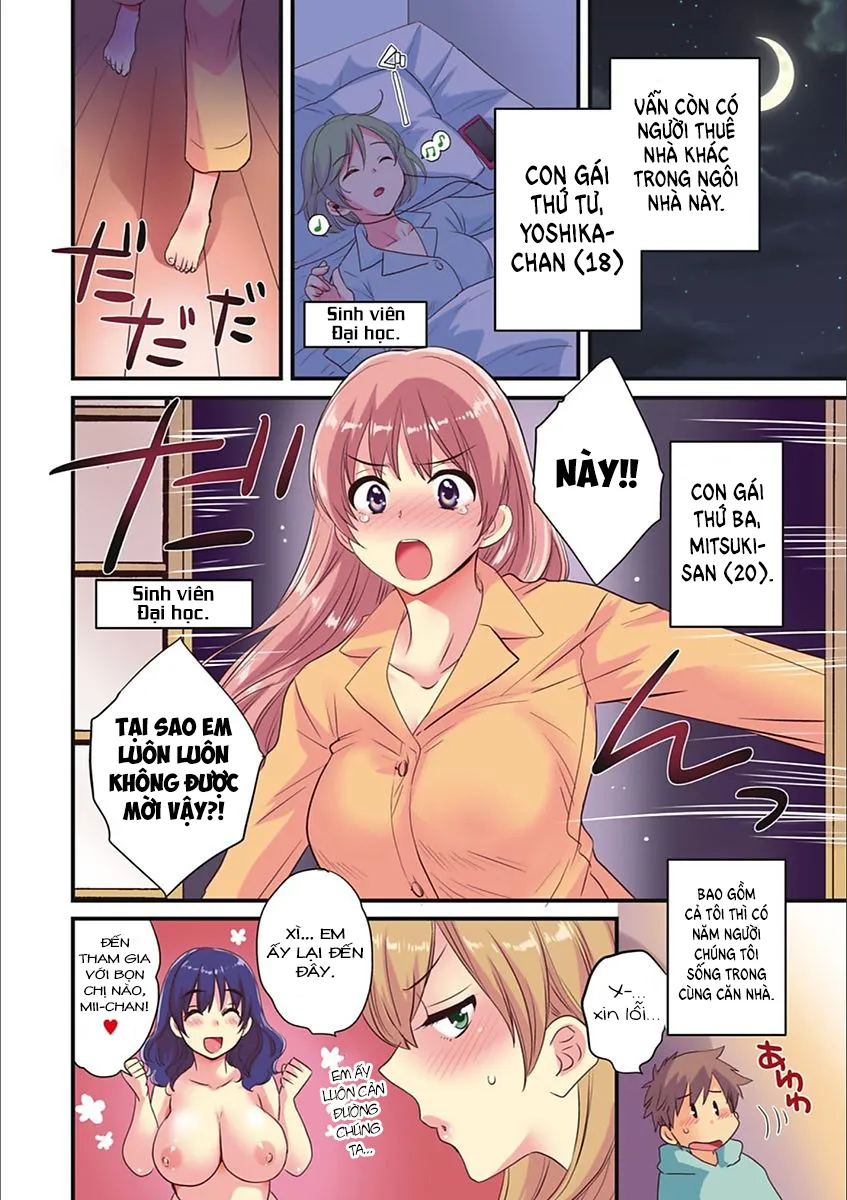 HentaiVN.net - Ảnh 6 - Ayatsure! Sisters - Chap 1