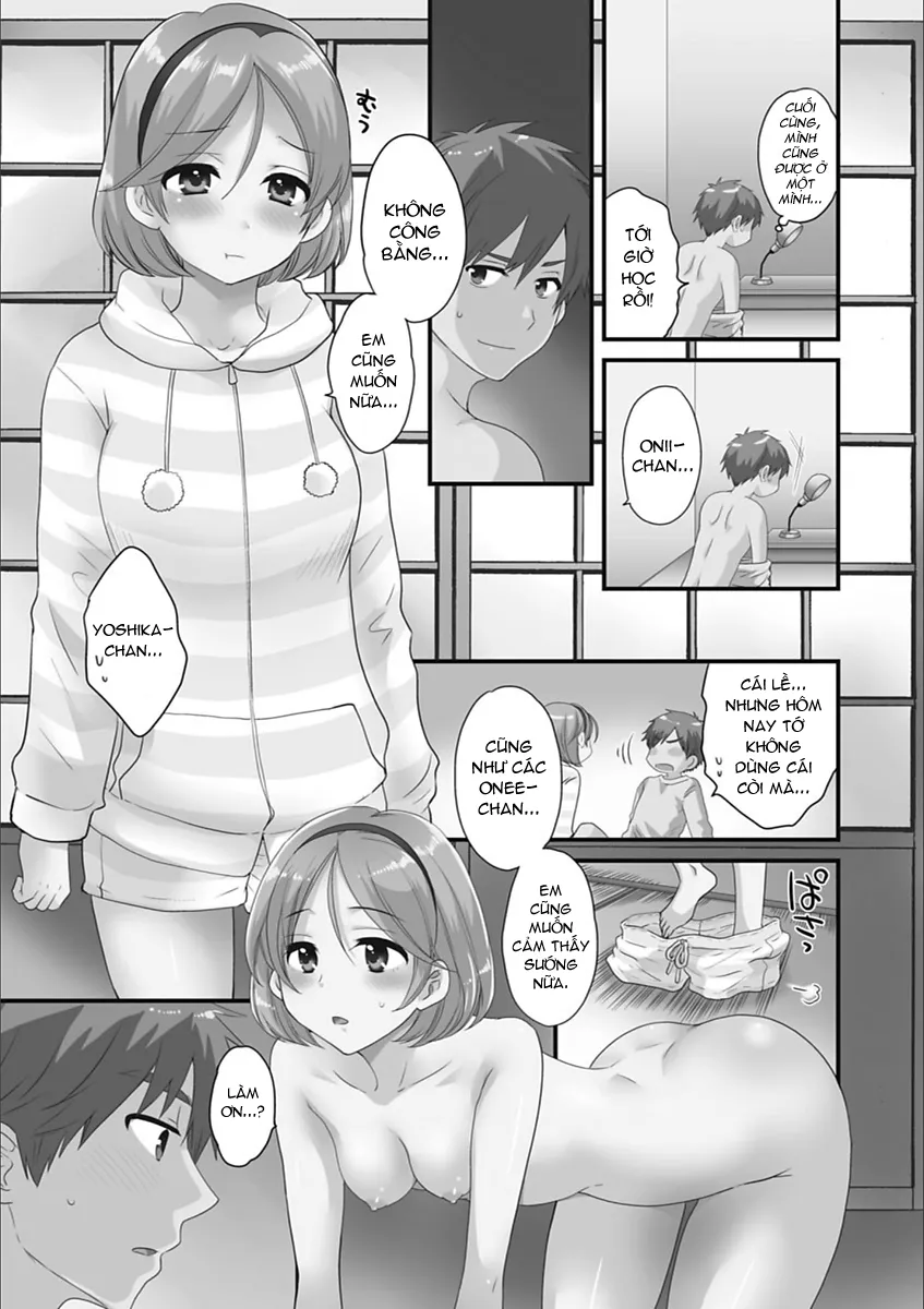 HentaiVN.net - Ảnh 4 - Ayatsure! Sisters - Chap 3