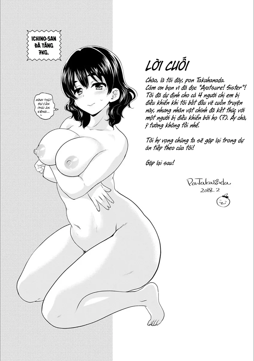 HentaiVN.net - Ảnh 20 - Ayatsure! Sisters - End - Năm mới an lành nha aeeeeee