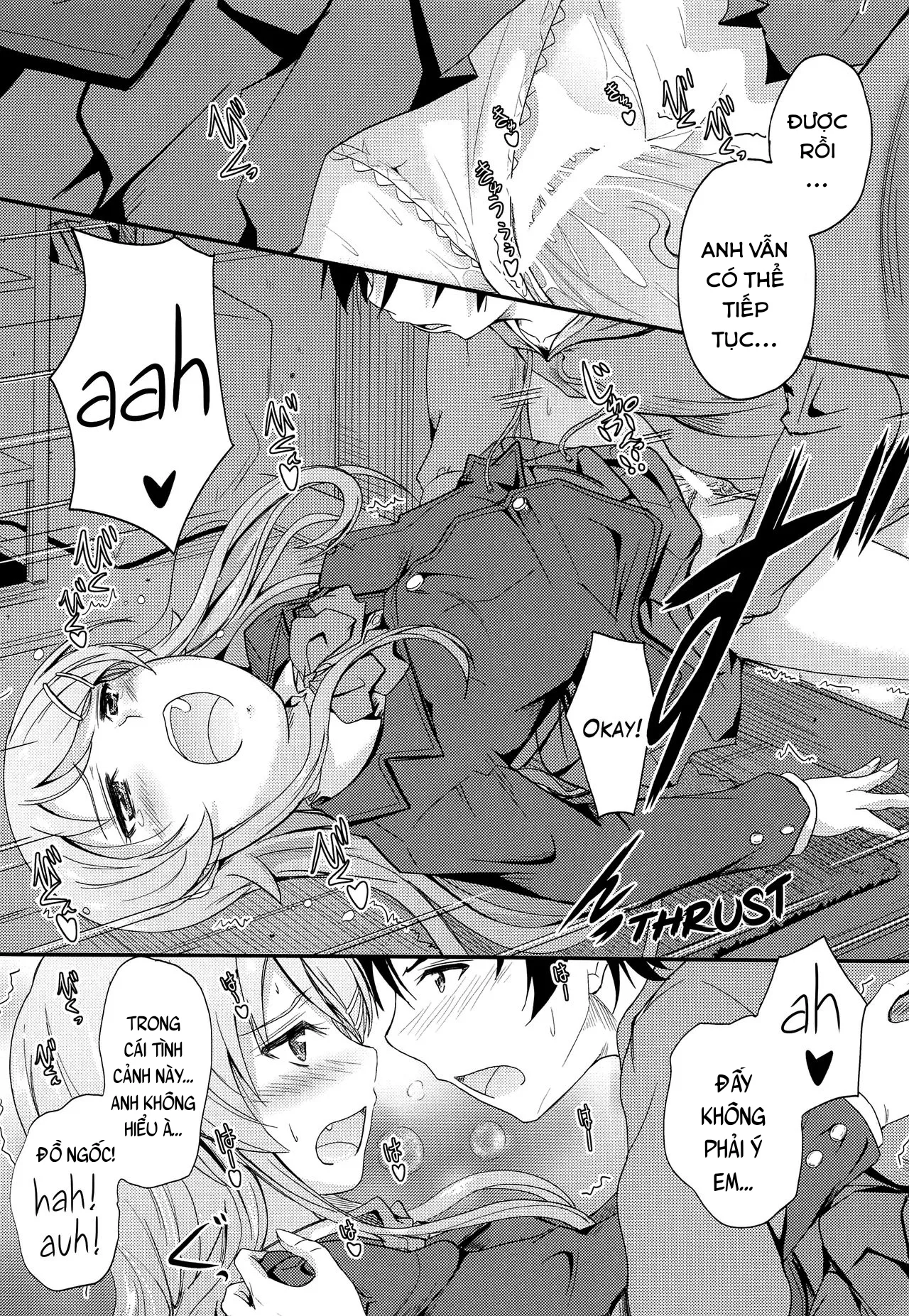 HentaiVN.net - Ảnh 14 - Tôi cứ mặc đồ mới là thằng anh lại nứng và phiền bỏ bu. [Fuku o Shinchou Suru Tabi ni Aniki ga Koufun Shitekite Chou Uzain desu kedo?; My older brother gets aroused and he's super annoying whenever I wear new clothes.] - Oneshot