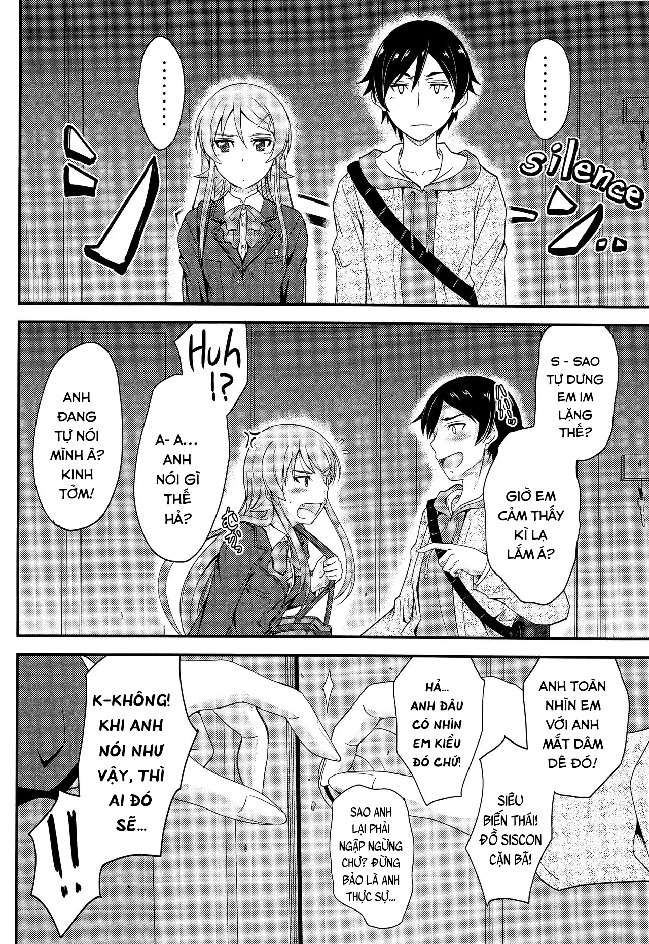 HentaiVN.net - Ảnh 8 - Tôi cứ mặc đồ mới là thằng anh lại nứng và phiền bỏ bu. [Fuku o Shinchou Suru Tabi ni Aniki ga Koufun Shitekite Chou Uzain desu kedo?; My older brother gets aroused and he's super annoying whenever I wear new clothes.] - Oneshot