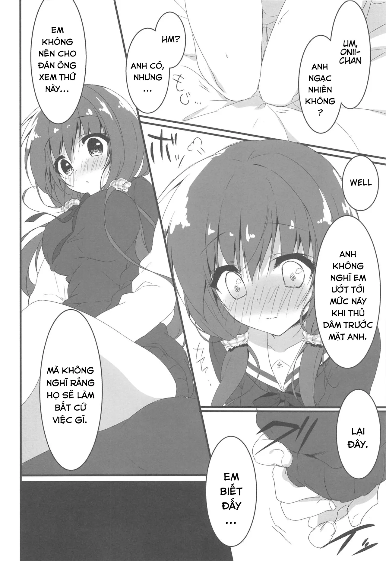 HentaiVN.net - Ảnh 10 - Xin lỗi, Onii-chan, em yêu anh. [Gomennasai, Onii-chan ga Suki desu.; I'm sorry, Onii-chan, I love you.] - Oneshot