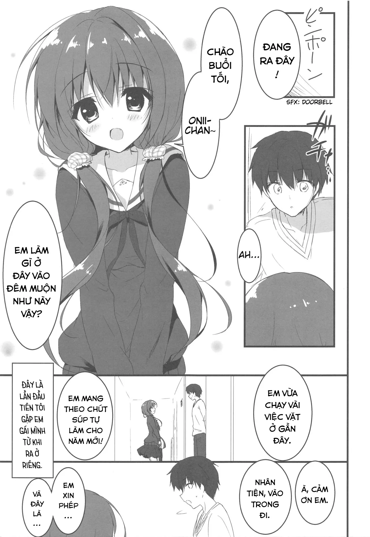 HentaiVN.net - Ảnh 5 - Xin lỗi, Onii-chan, em yêu anh. [Gomennasai, Onii-chan ga Suki desu.; I'm sorry, Onii-chan, I love you.] - Oneshot