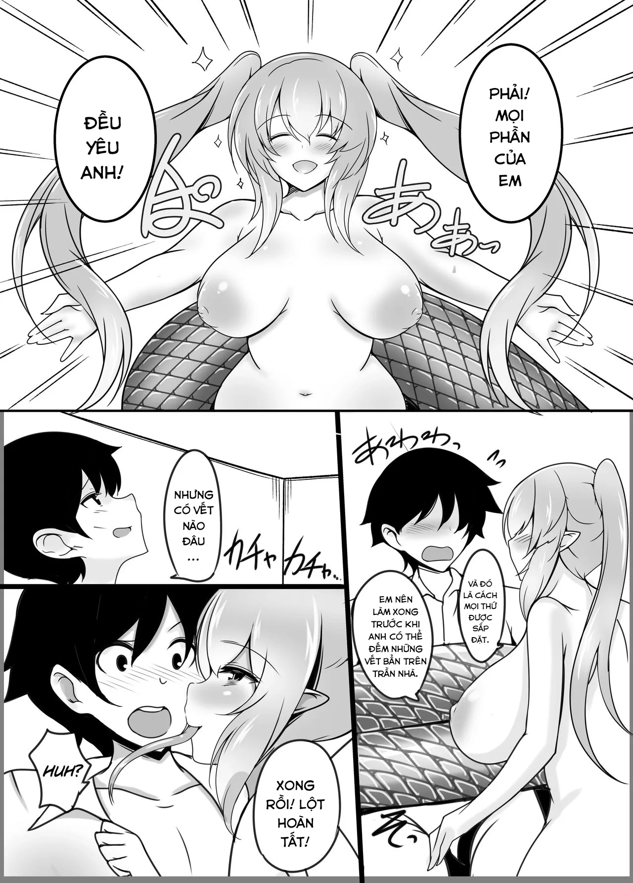 HentaiVN.net - Ảnh 6 - A Lamia's Tail Ties the Knot - Oneshot