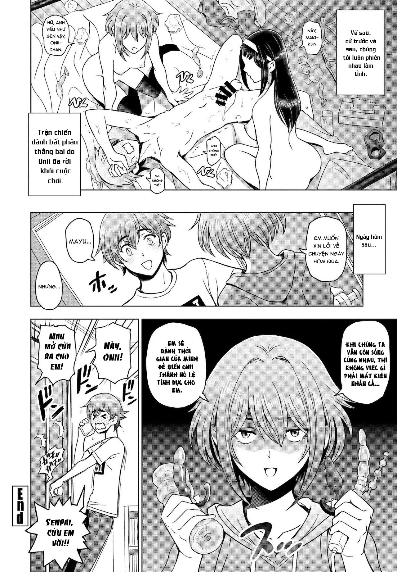HentaiVN.net - Ảnh 20 - Imouto to Senpai to - Oneshot
