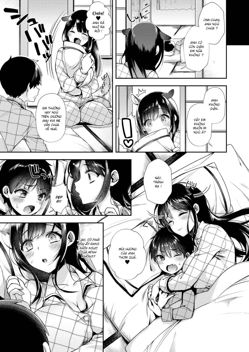 HentaiVN.net - Ảnh 9 - Em Sẽ Canh Ngôi Nhà Tới Khi Anh Đã Lớn [I’ll Watch the House Until You’re Bigger] - Oneshot