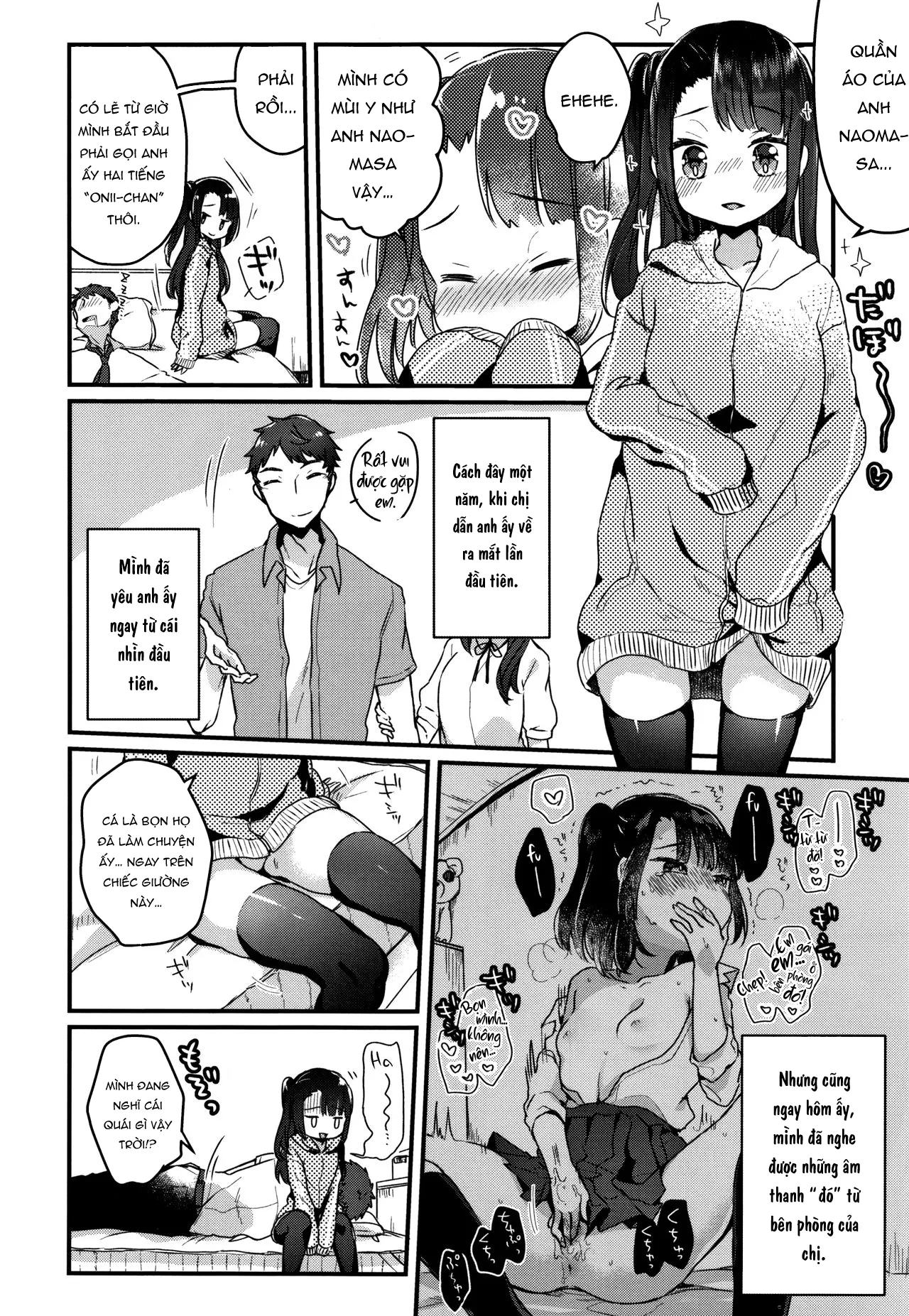 HentaiVN.net - Ảnh 5 - Em xin lỗi chị. [Gomen ne Onee-chan;I'm Sorry, Onee-chan] - NTR + LOLI