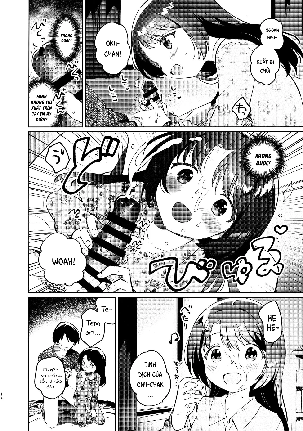 HentaiVN.net - Ảnh 14 - Đại dịch bên em [Imouto to Lockdown;妹とロックダウン] - Oneshot