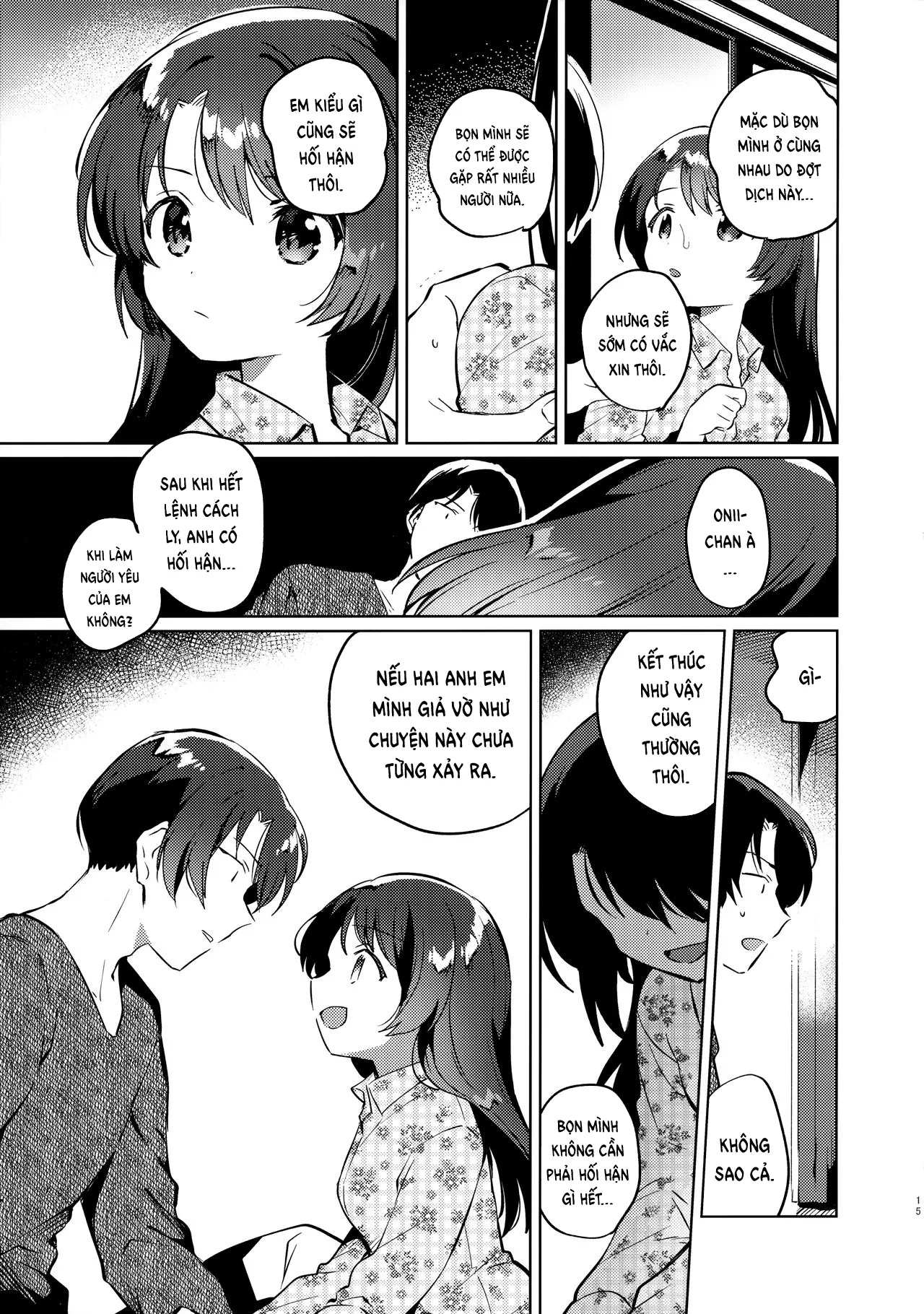 HentaiVN.net - Ảnh 15 - Đại dịch bên em [Imouto to Lockdown;妹とロックダウン] - Oneshot