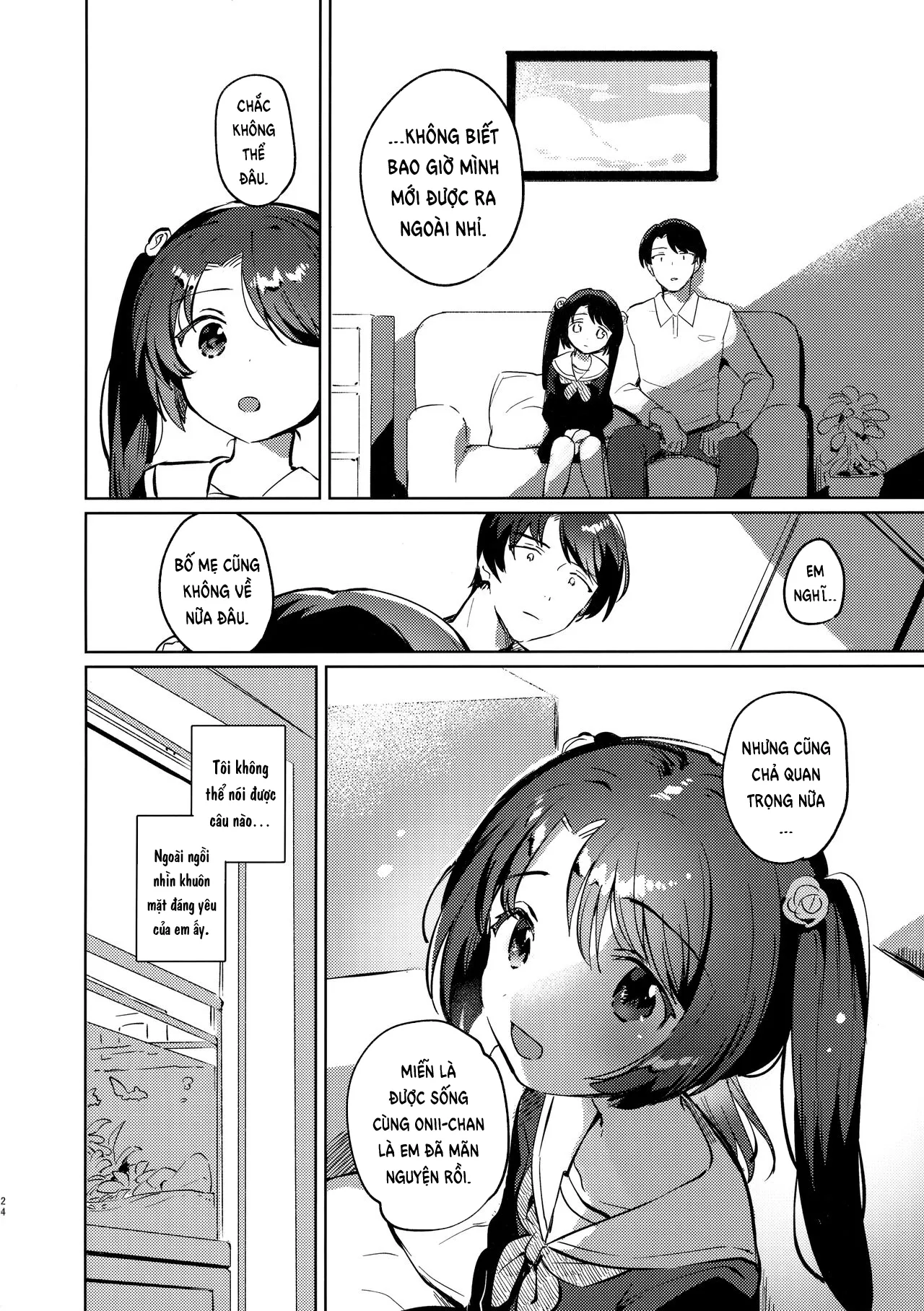 HentaiVN.net - Ảnh 23 - Đại dịch bên em [Imouto to Lockdown;妹とロックダウン] - Oneshot