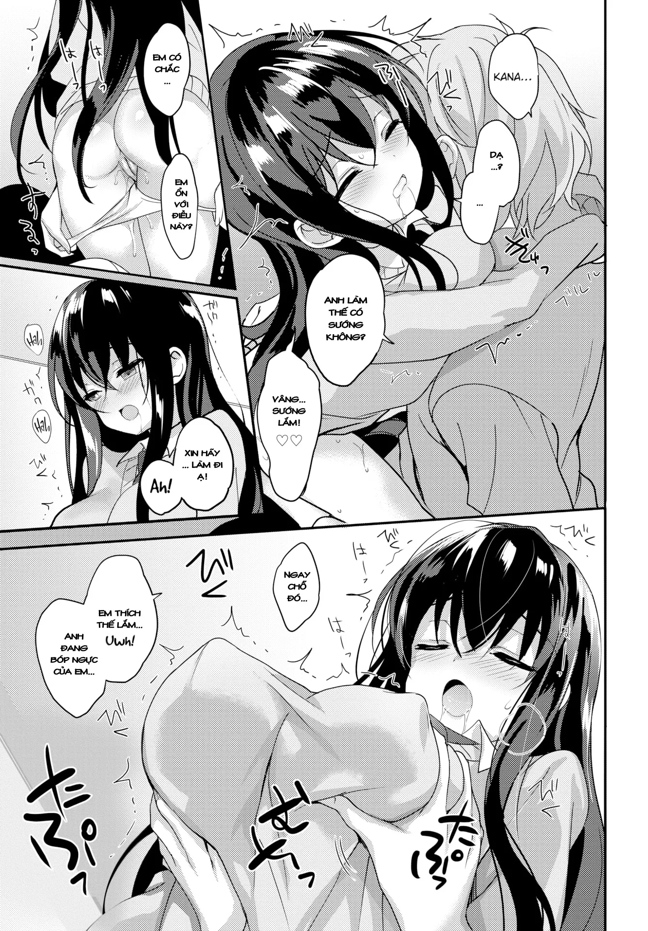 HentaiVN.net - Ảnh 10 - Sakura Drops [Truyện siêu ngọt] - Chap 1