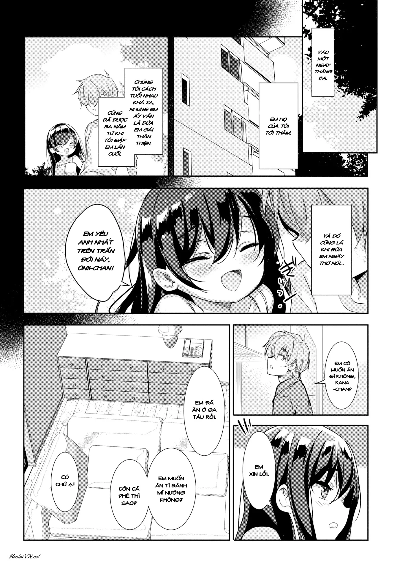 HentaiVN.net - Ảnh 3 - Sakura Drops [Truyện siêu ngọt] - Chap 1