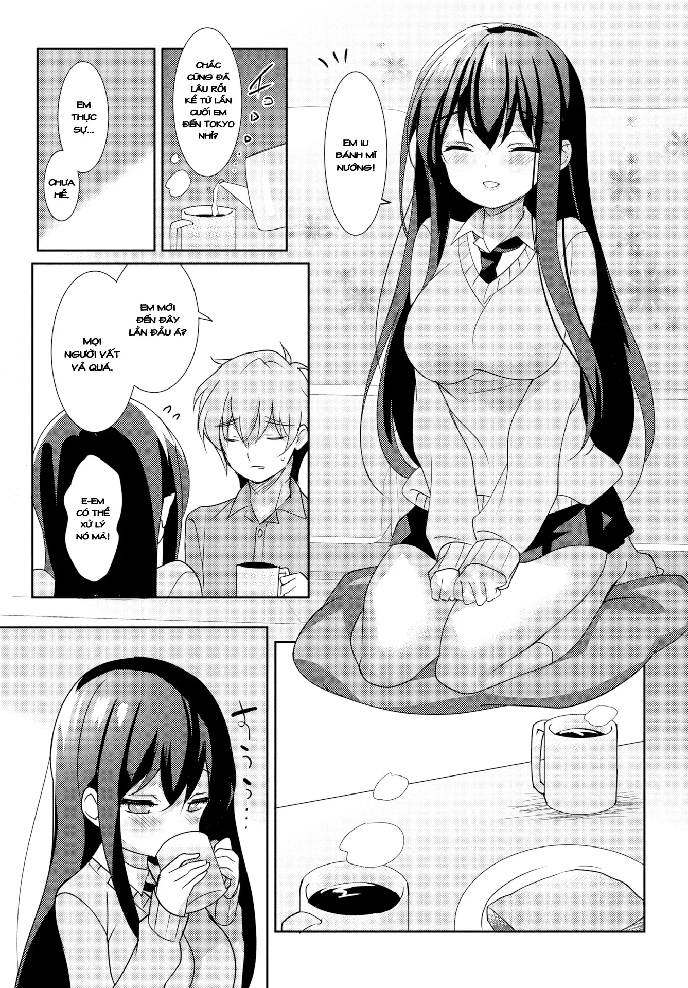 HentaiVN.net - Ảnh 4 - Sakura Drops [Truyện siêu ngọt] - Chap 1